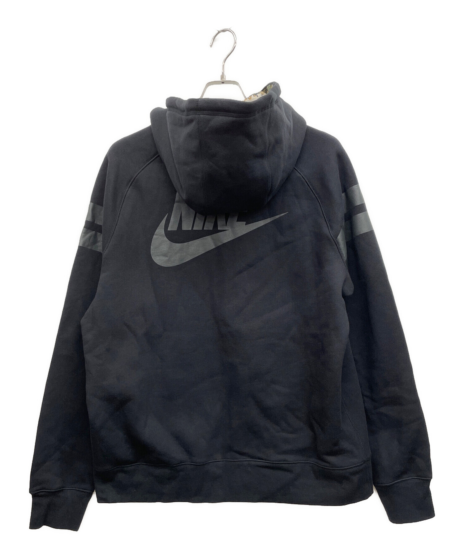 中古・古着通販】NIKE (ナイキ) ジップパーカー ブラック サイズ:XL 
