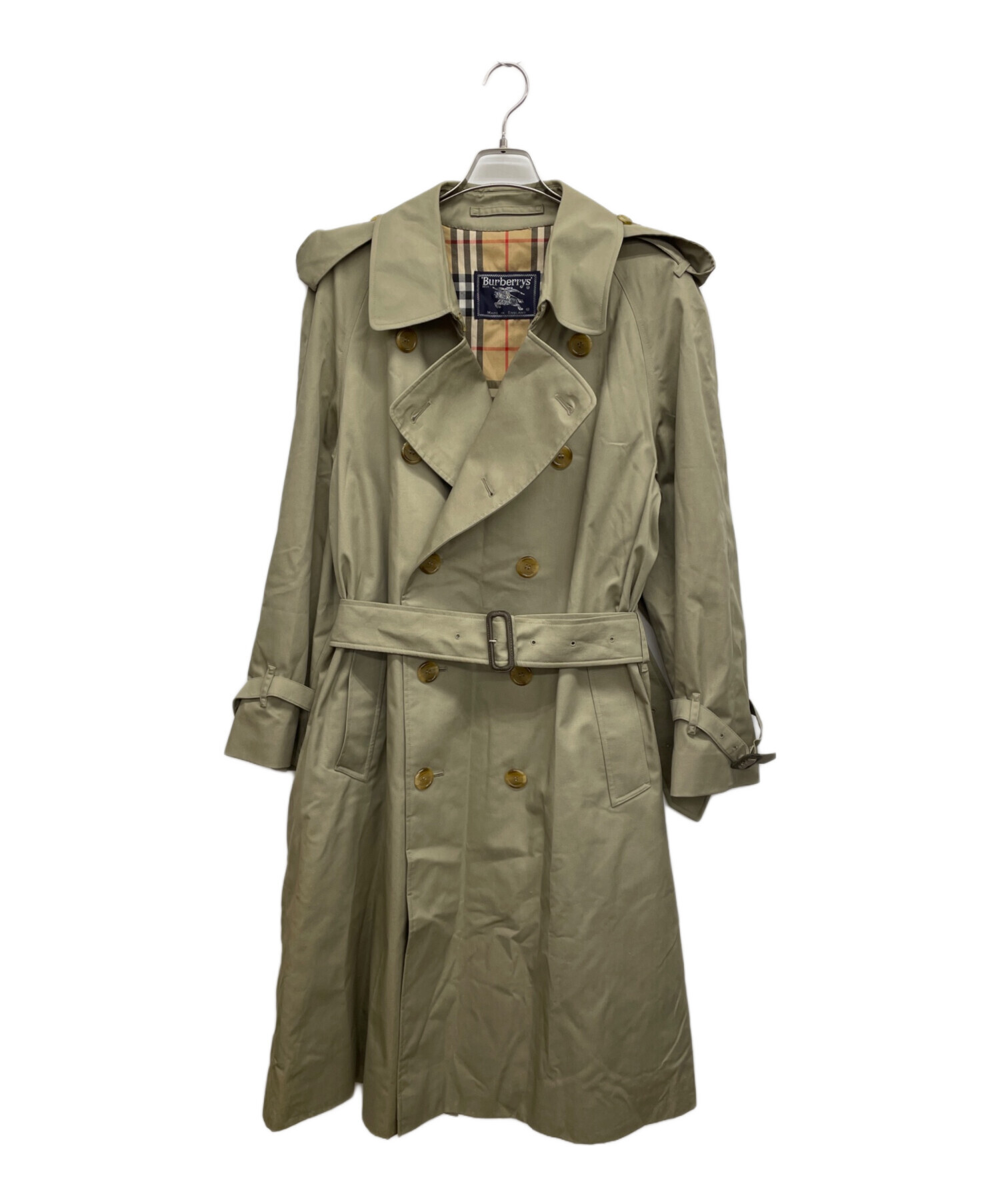 中古・古着通販】Burberry's (バーバリー) トレンチコート グリーン
