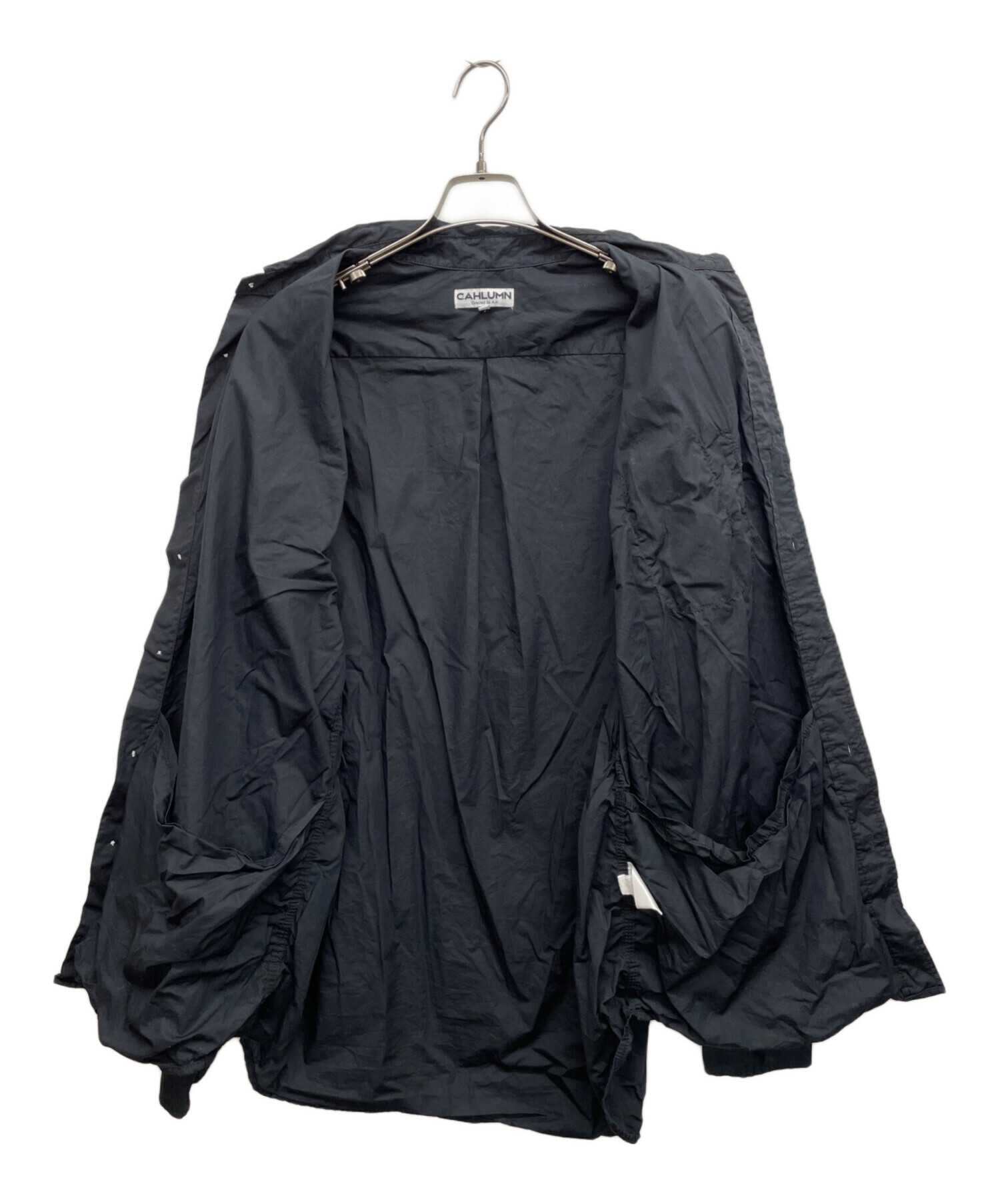 中古・古着通販】CAHLUMN (カウラム) 長袖シャツ ブラック サイズ:XL