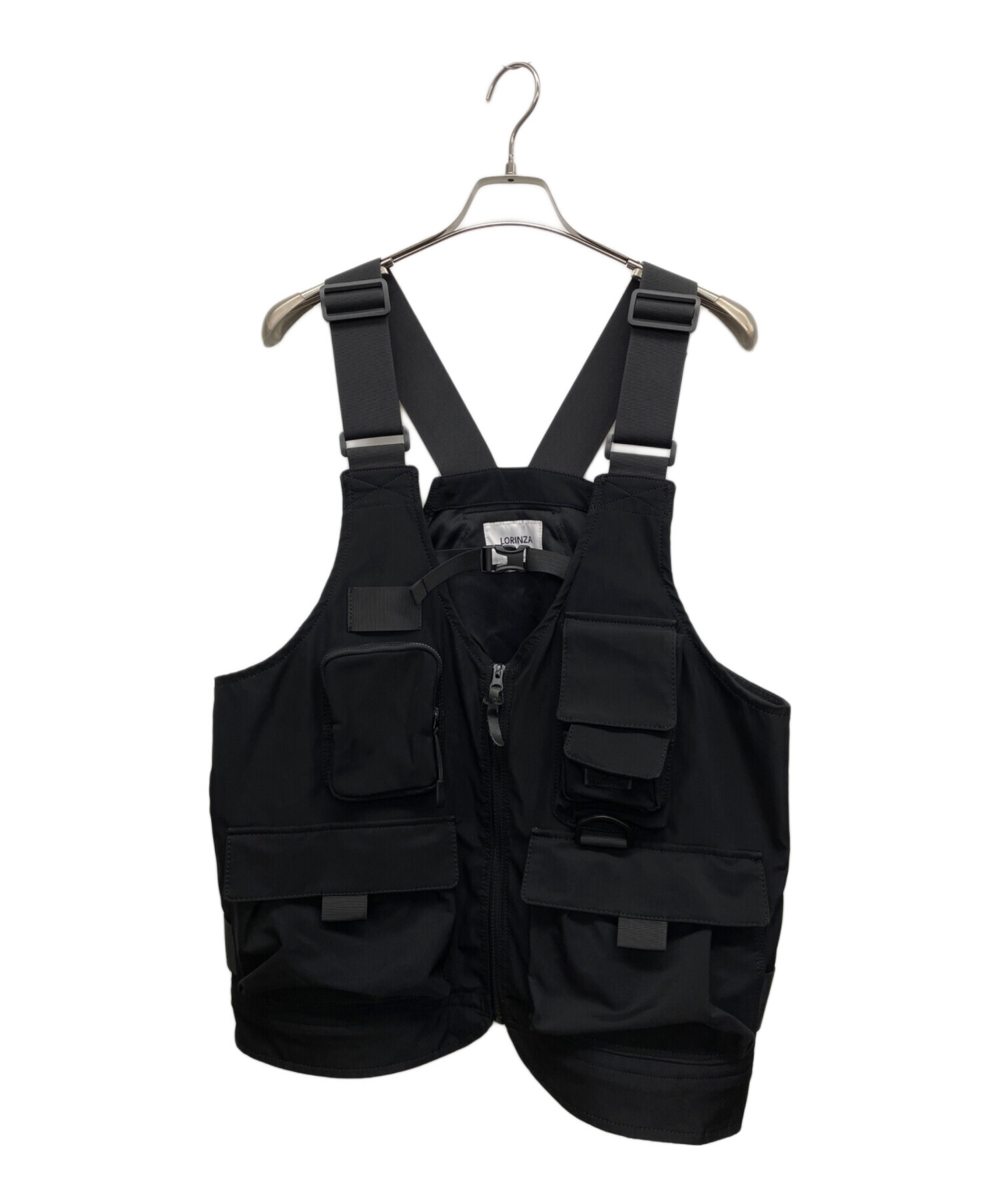 中古・古着通販】LORINZA (ロリンザ) 2Way Bag Vest ブラック サイズ 中古・古着通販】LORINZA (ロリンザ) 2Way Bag Vest ブラック サイズ