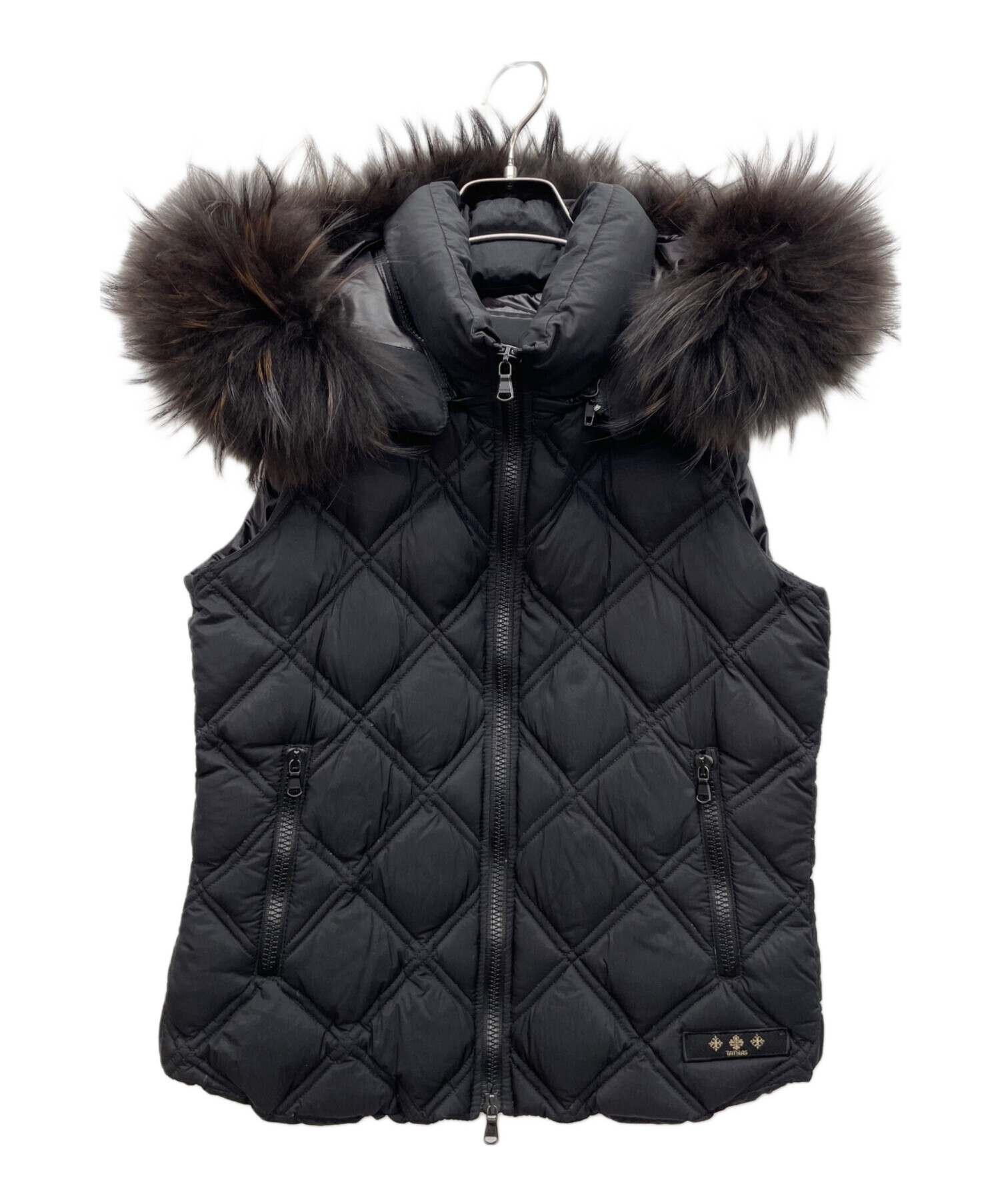 中古・古着通販】TATRAS (タトラス) ダウンベスト ブラック サイズ:02