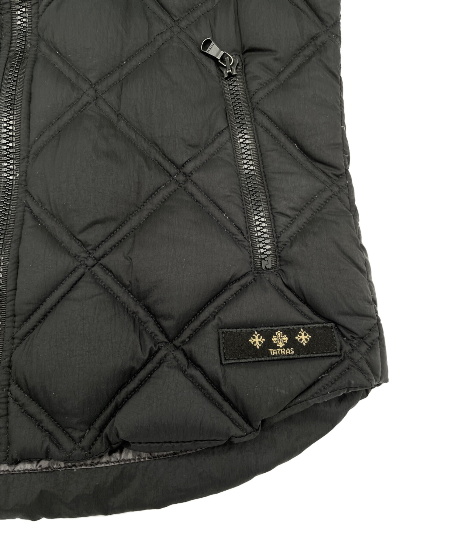 中古・古着通販】TATRAS (タトラス) ダウンベスト ブラック サイズ:02