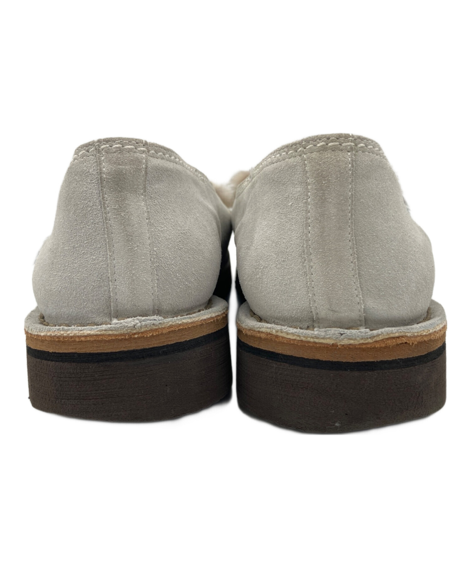 中古・古着通販】SOLOVIERE (ソロヴィエール) スウェードブーツ スカイ