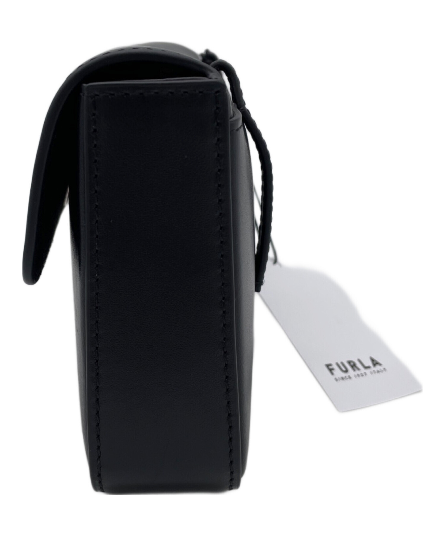 中古・古着通販】FURLA (フルラ) クラッチバッグ ブラック｜ブランド