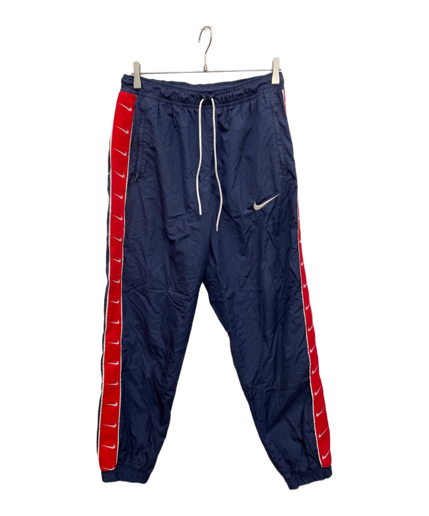 値下げ✨【希少】平成レトロ　NIKE ナイキナイロン製スクバDS品 中古・古着通販】NIKE (ナイキ) ナイロンパンツ ネイビー サイズ:L
