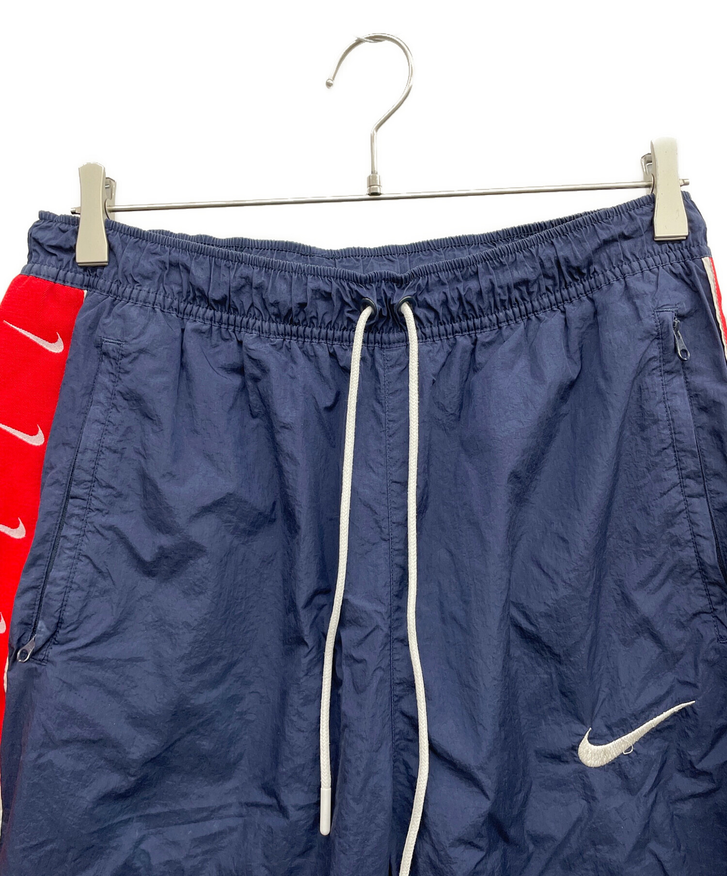 中古・古着通販】NIKE (ナイキ) ナイロンパンツ ネイビー サイズ:L