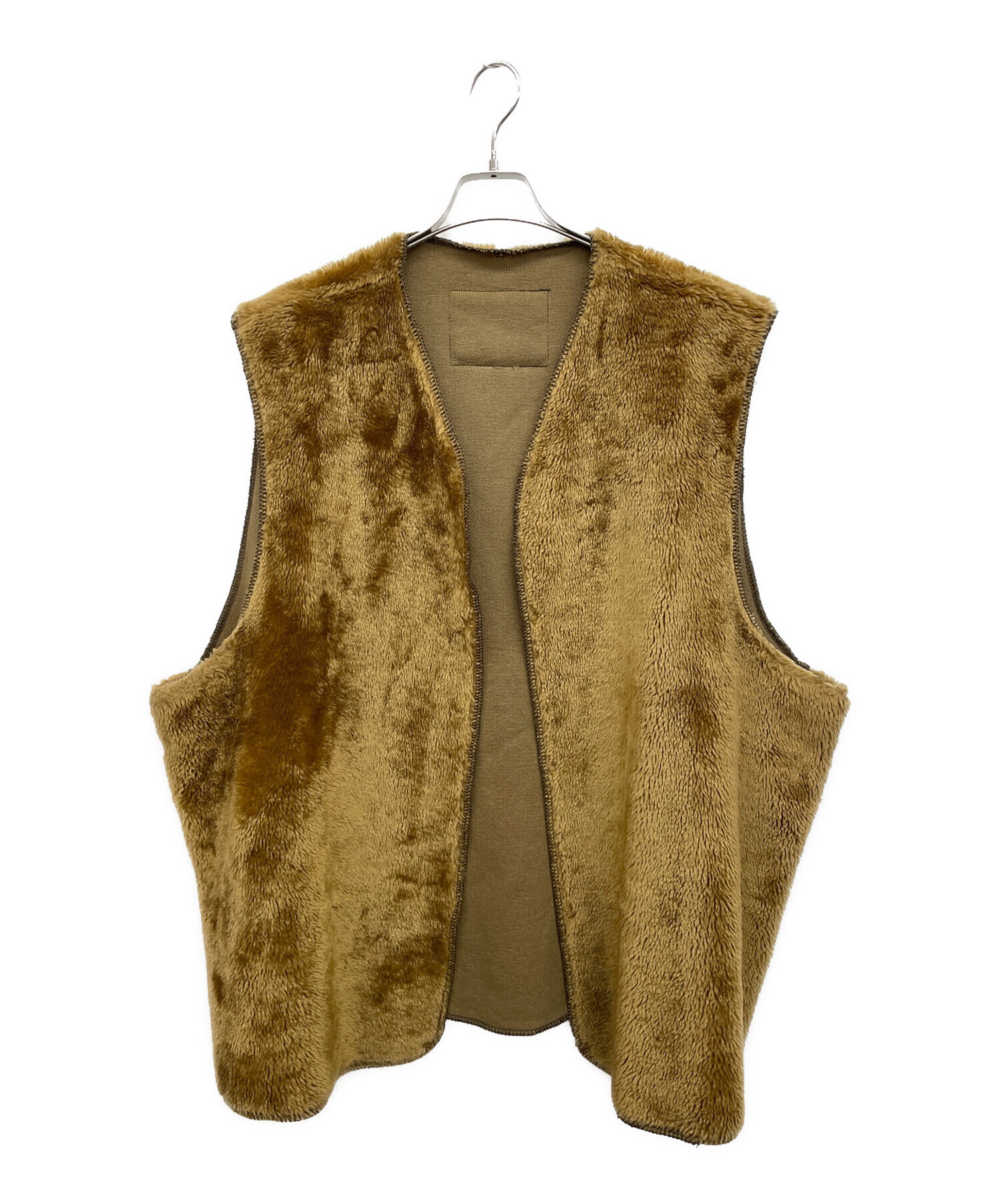 中古・古着通販】Barbour (バブアー) ファーベスト ブラウン サイズ 