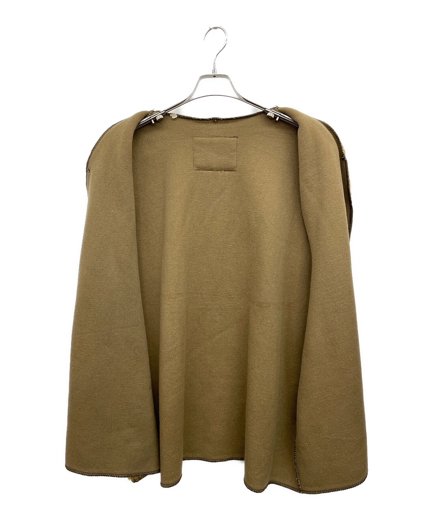 中古・古着通販】Barbour (バブアー) ファーベスト ブラウン サイズ 