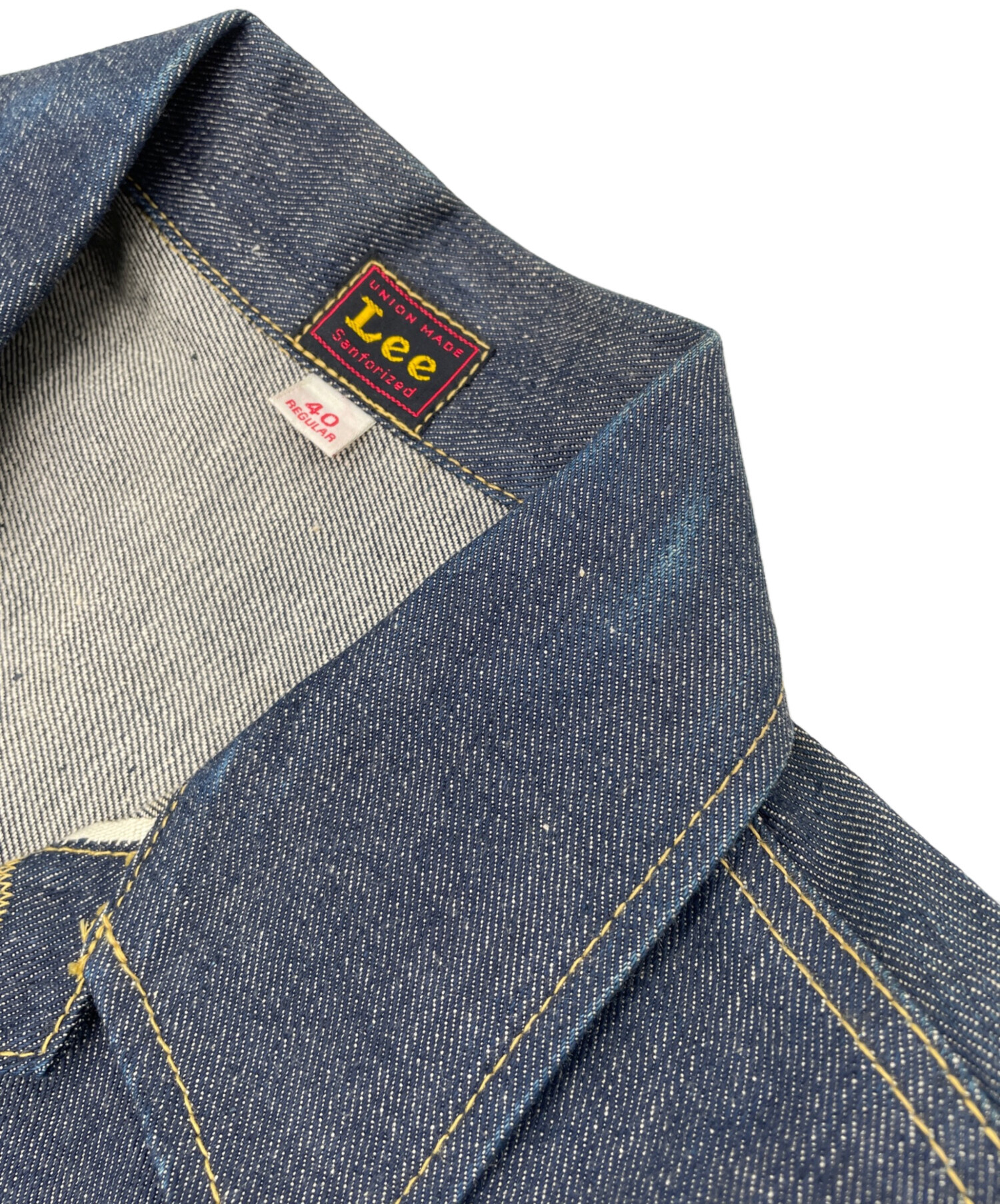 中古・古着通販】LEE (リー) デニムジャケット インディゴ サイズ:40
