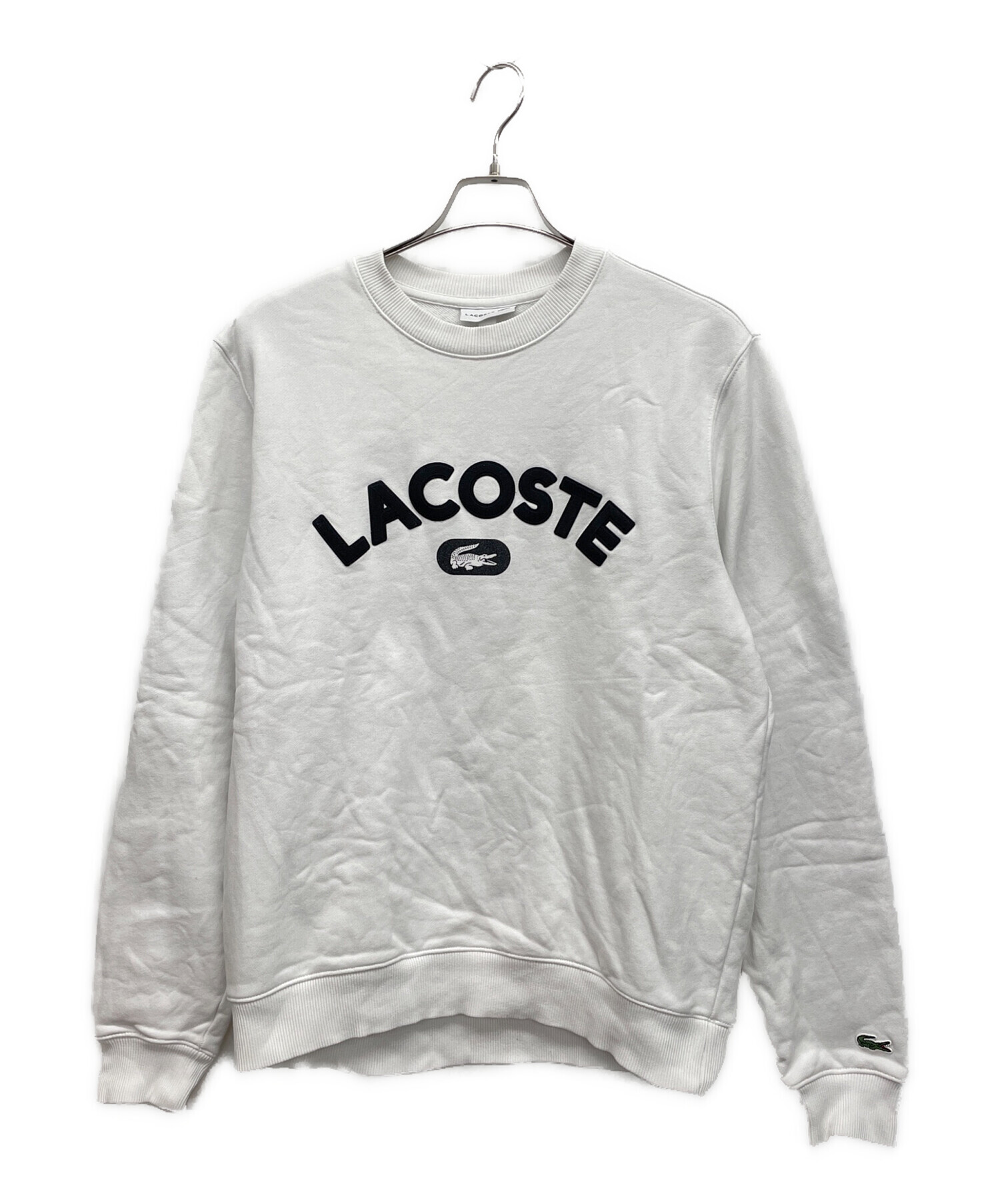 中古・古着通販】LACOSTE (ラコステ) スウェット ホワイト サイズ:FR4 