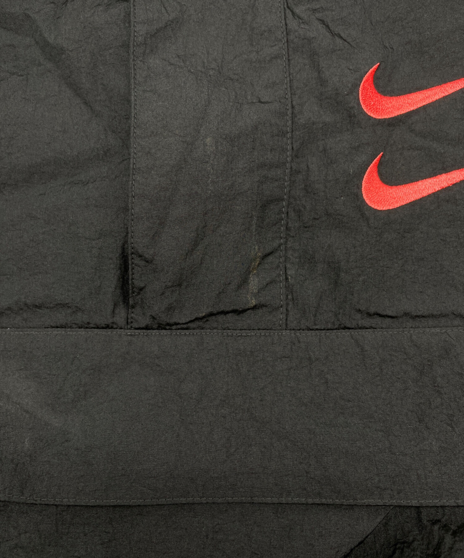 中古・古着通販】NIKE (ナイキ) アノラックパーカー ブラック サイズ