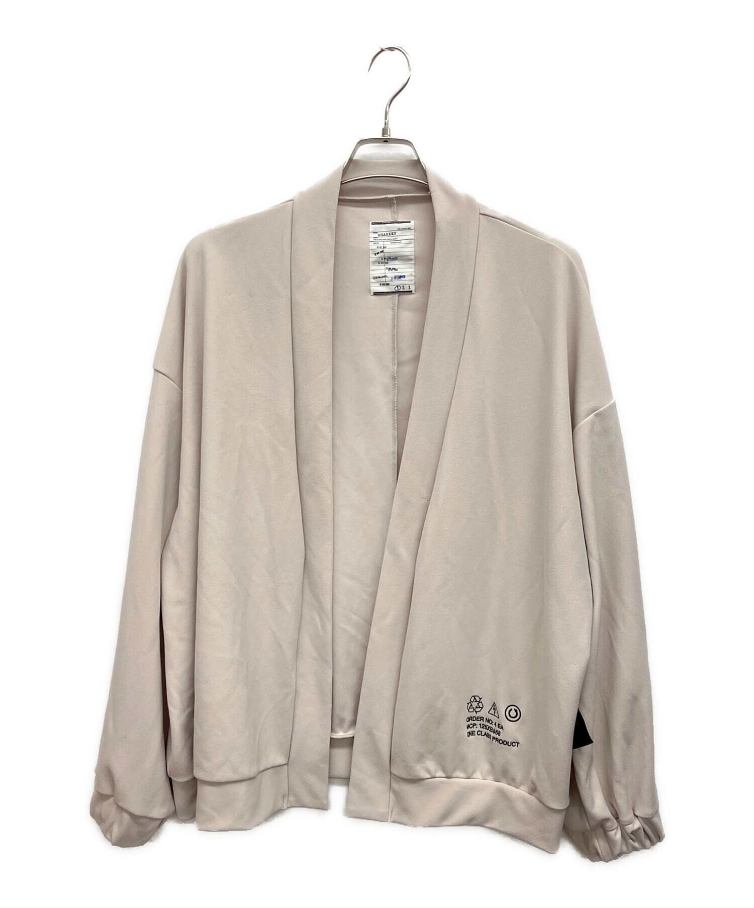 中古・古着通販】SHAREEF (シャリーフ) GEORGETTE JQ CARDIGAN 薄手 