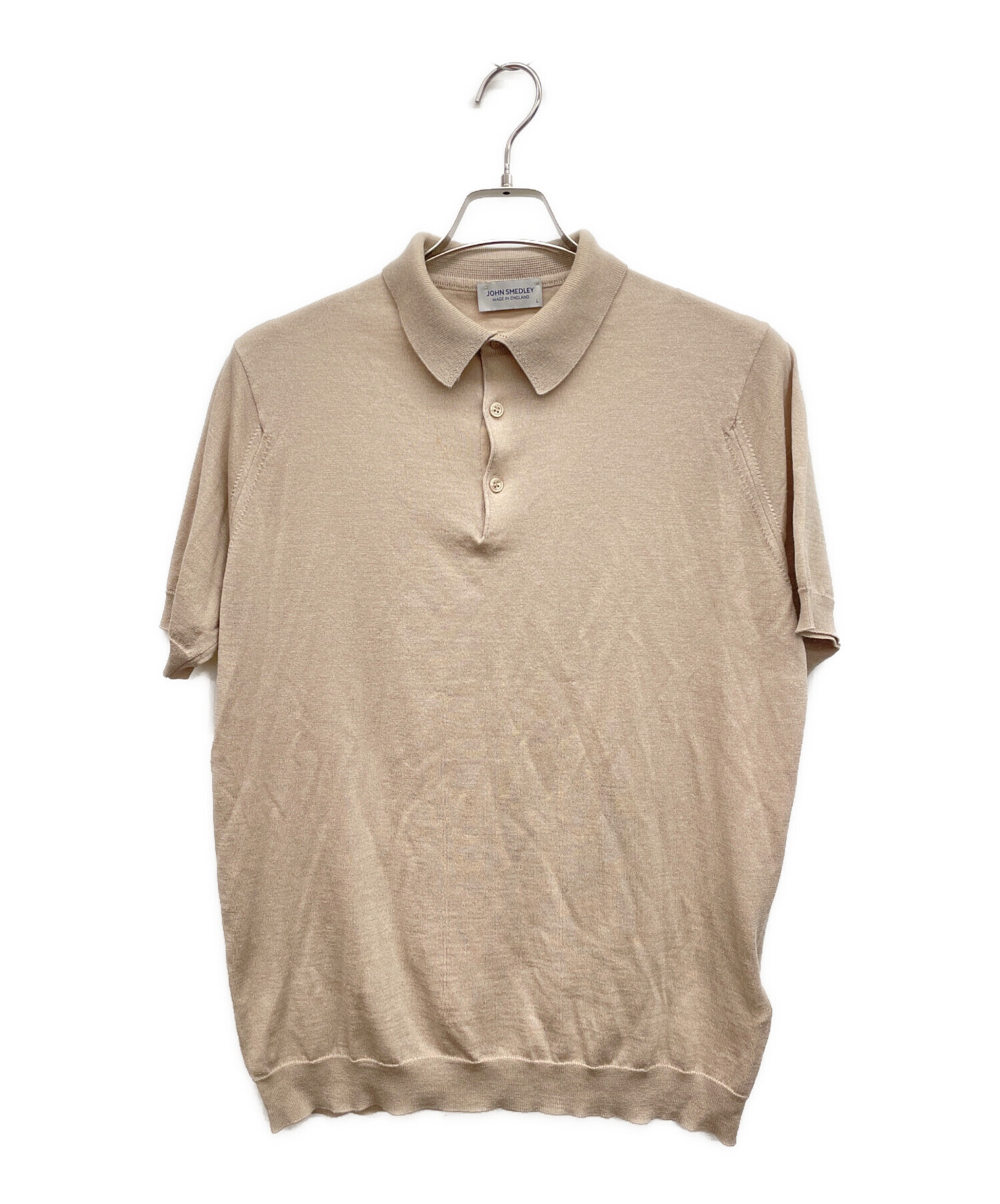 中古・古着通販】JOHN SMEDLEY (ジョンスメドレー) ニットポロシャツ 