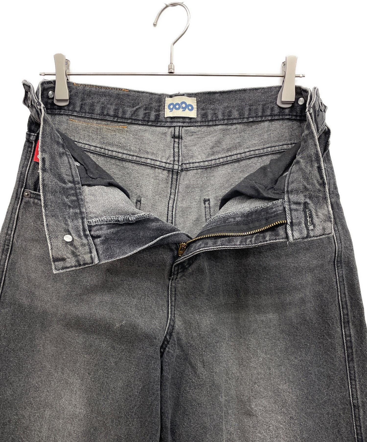 中古・古着通販】9090 (9090) Logo Buggy Ballon Denim Pants サイズ:S