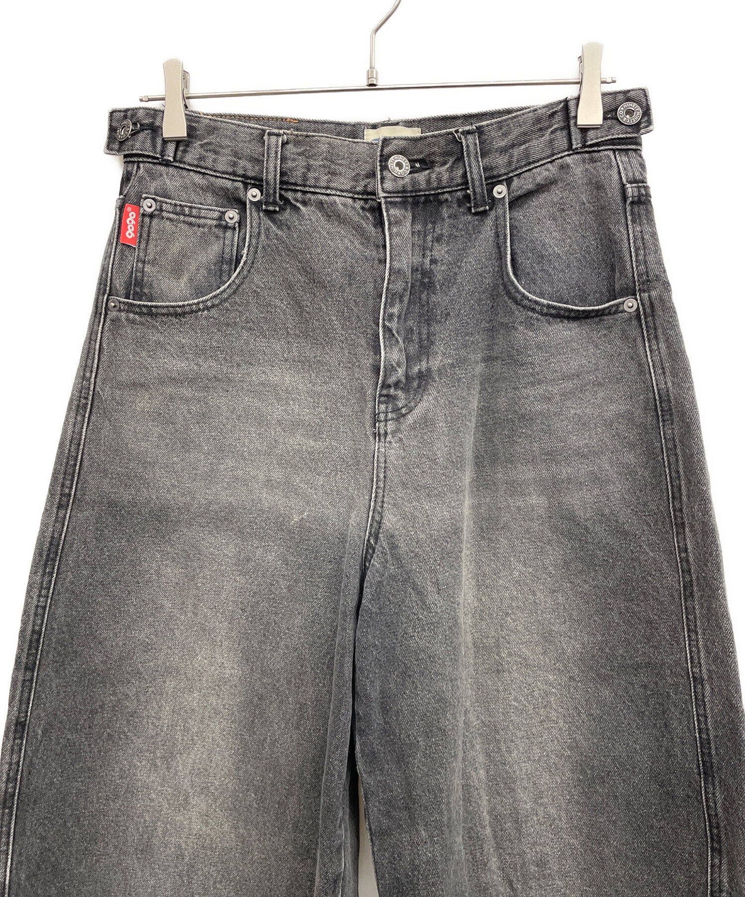 中古・古着通販】9090 (9090) Logo Buggy Ballon Denim Pants サイズ:S 