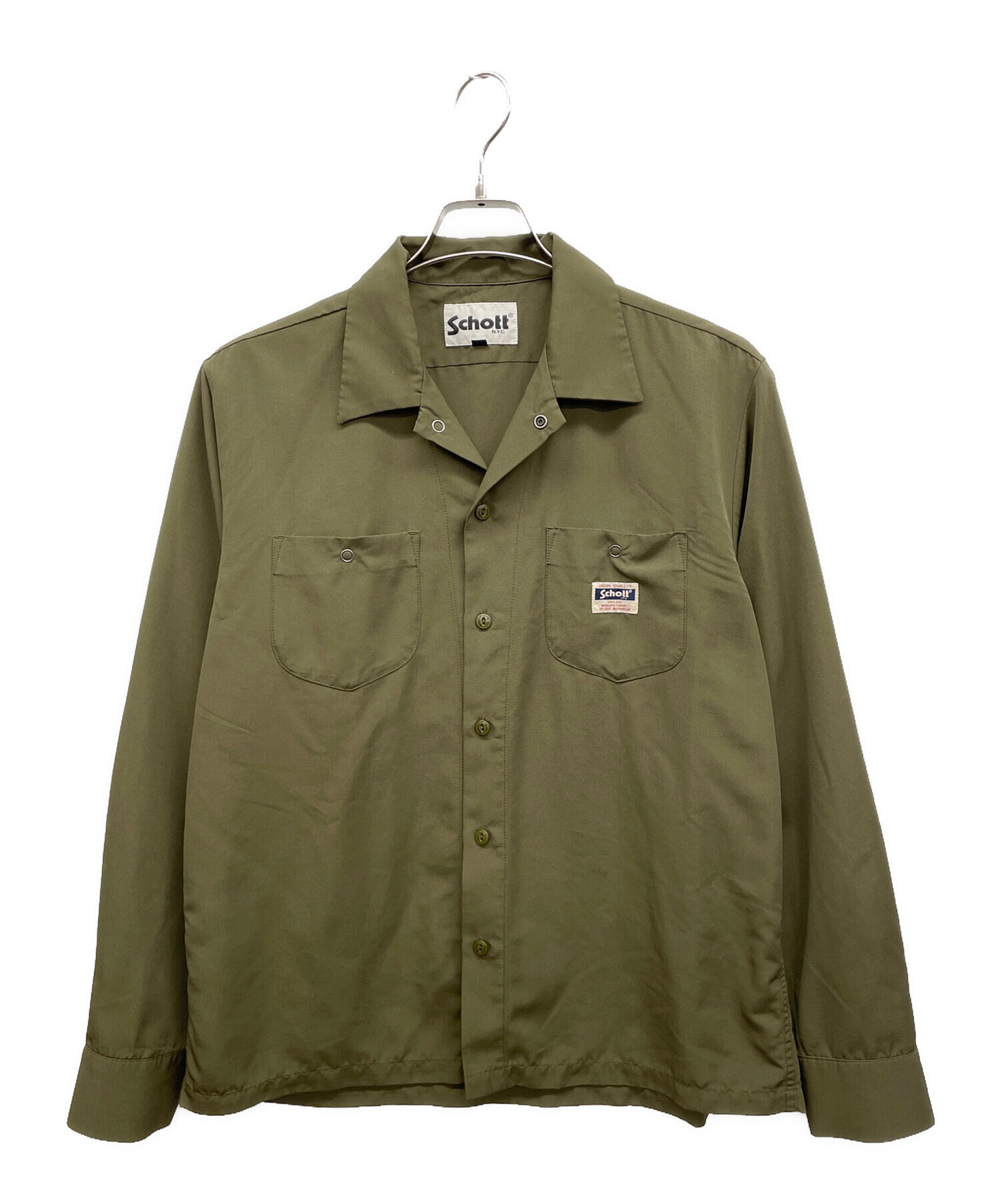 中古・古着通販】Schott (ショット) 長袖シャツ サイズ:S｜ブランド