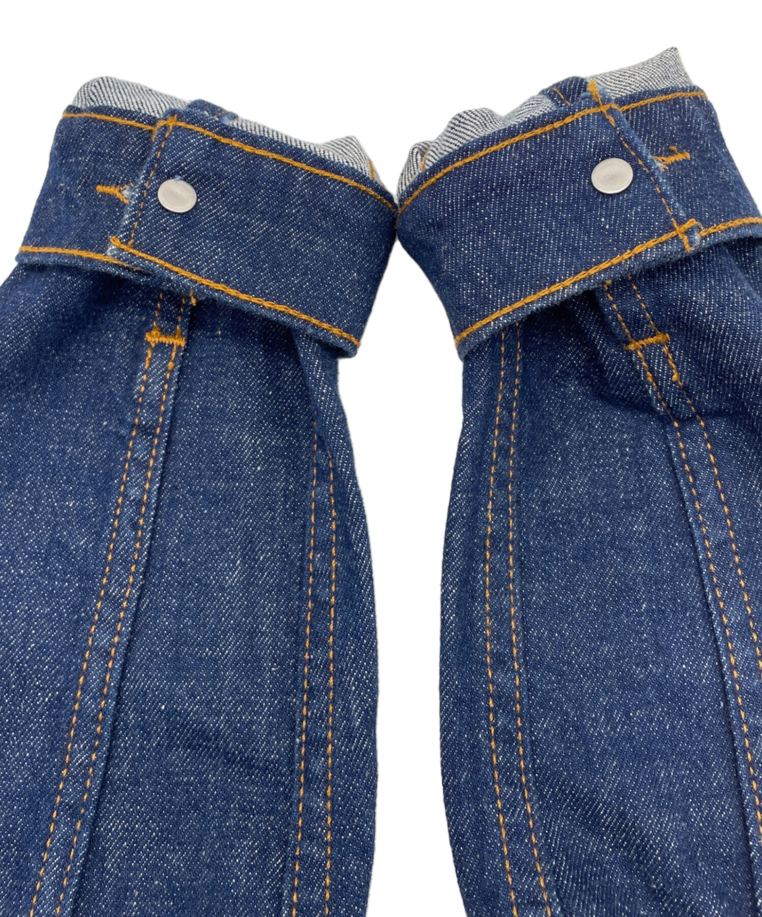中古・古着通販】LEVI'S (リーバイス) デニムジャケット ネイビー