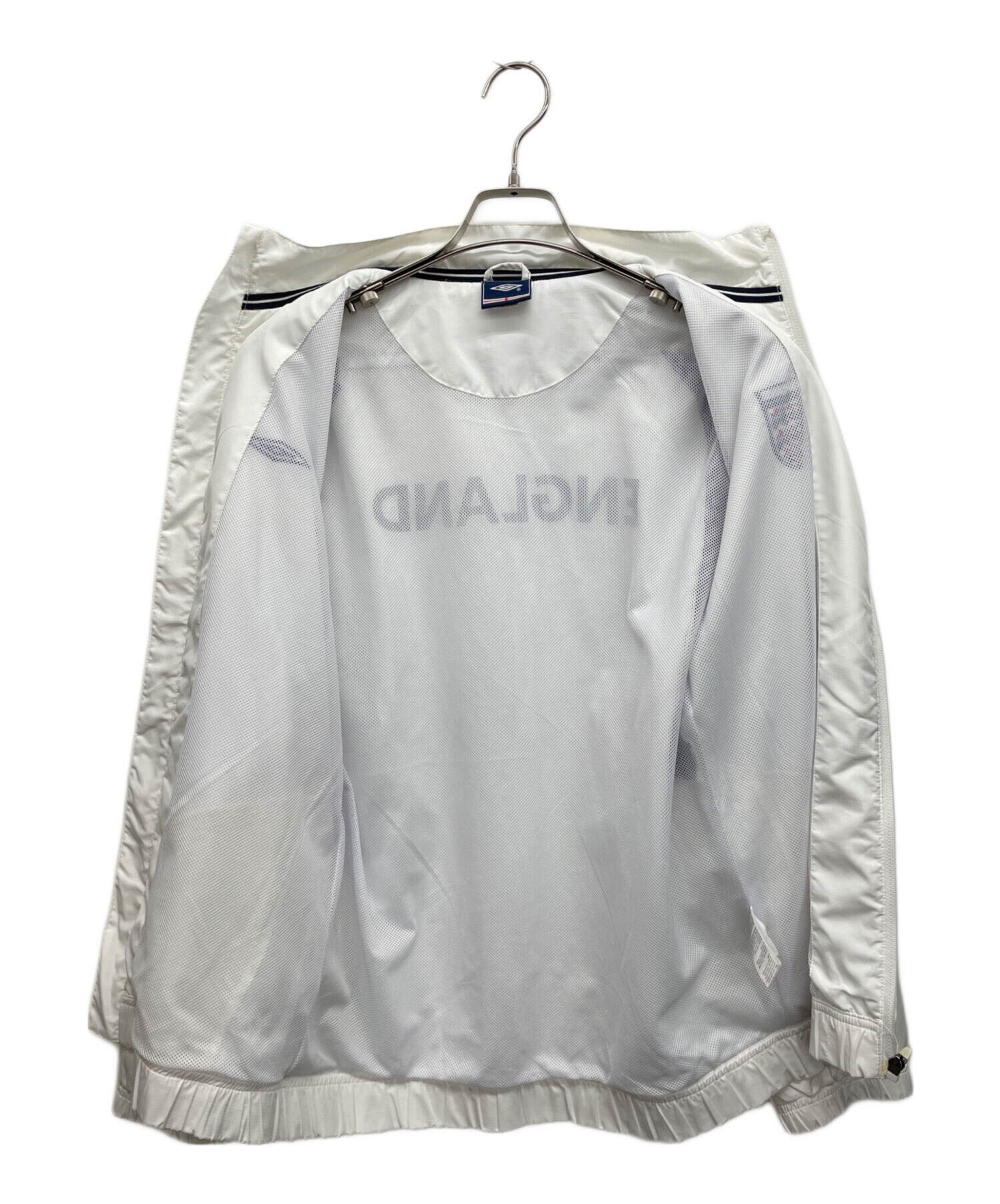 中古・古着通販】UMBRO (アンブロ) ナイロンジャケット ホワイト