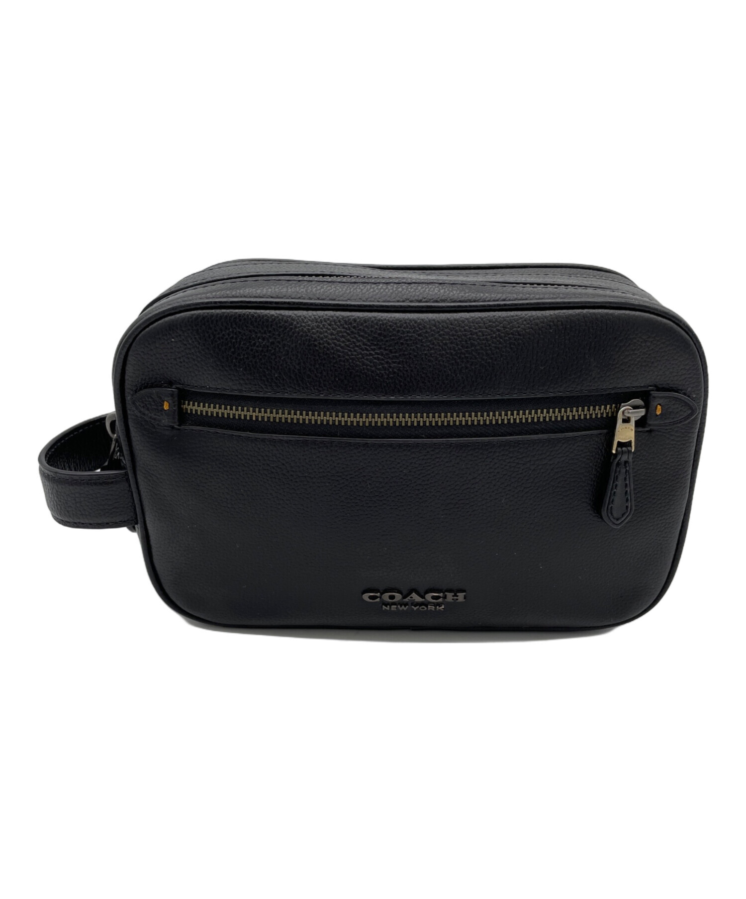 中古・古着通販】COACH (コーチ) クラッチバッグ ブラック｜ブランド