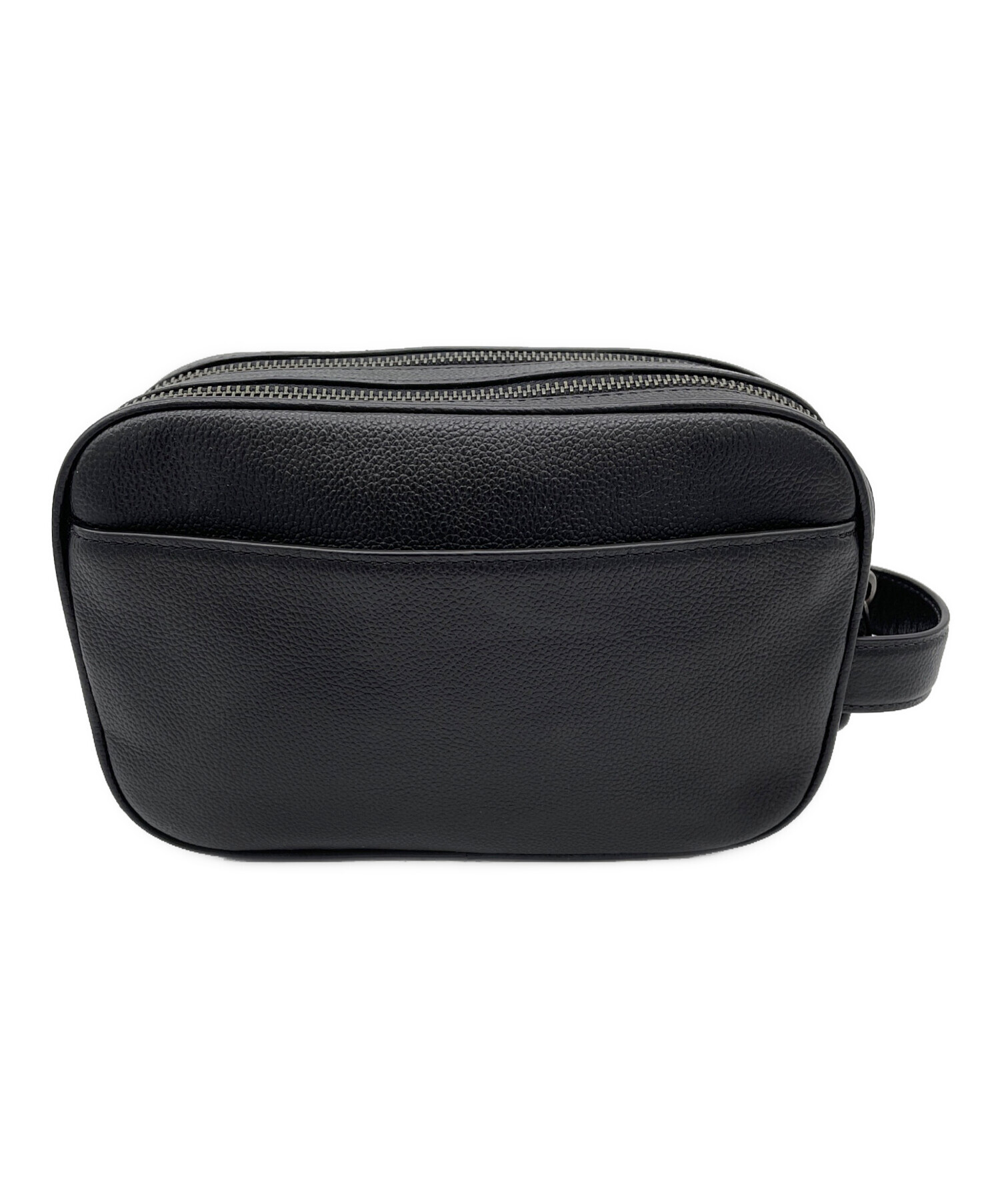 中古・古着通販】COACH (コーチ) クラッチバッグ ブラック｜ブランド