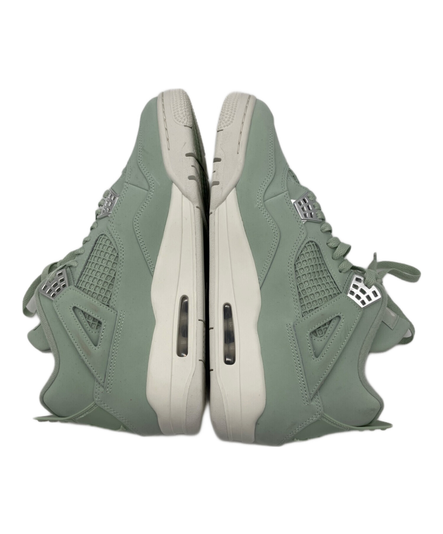中古・古着通販】NIKE (ナイキ) AIR JORDAN 4 グリーン サイズ:29cm