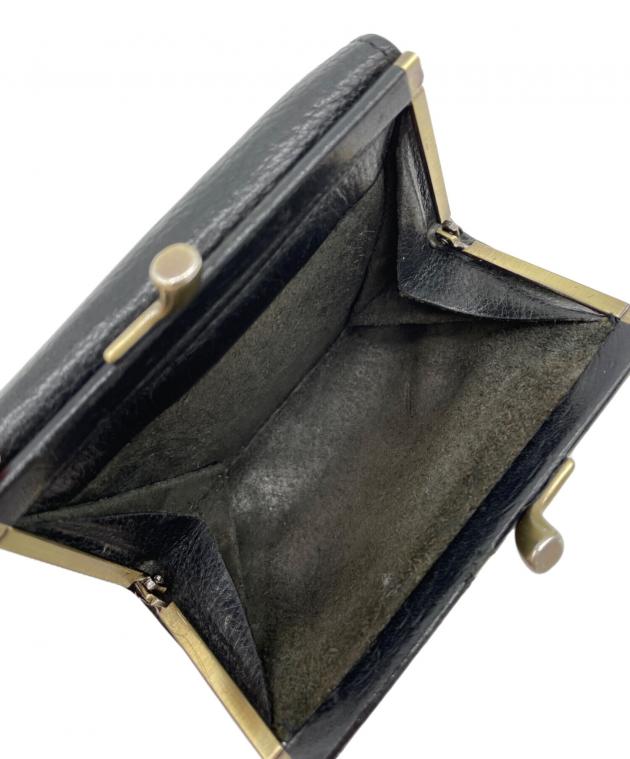 中古・古着通販】IL BISONTE (イル ビゾンテ) がま口財布 ブラック