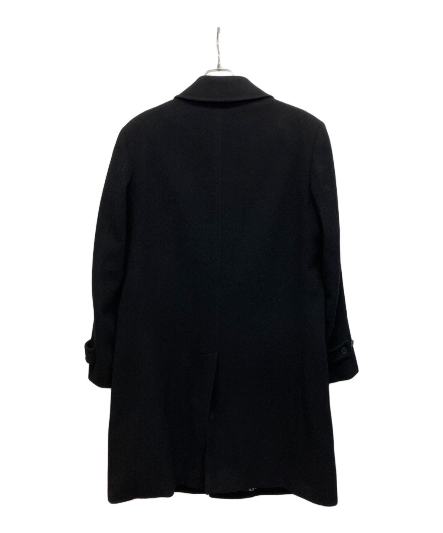 未使用に近い✨BURBERRY BLACK LABEL ウールコート ブラック 中古・古着通販】BURBERRY BLACK LABEL (バーバリーブラックレーベル