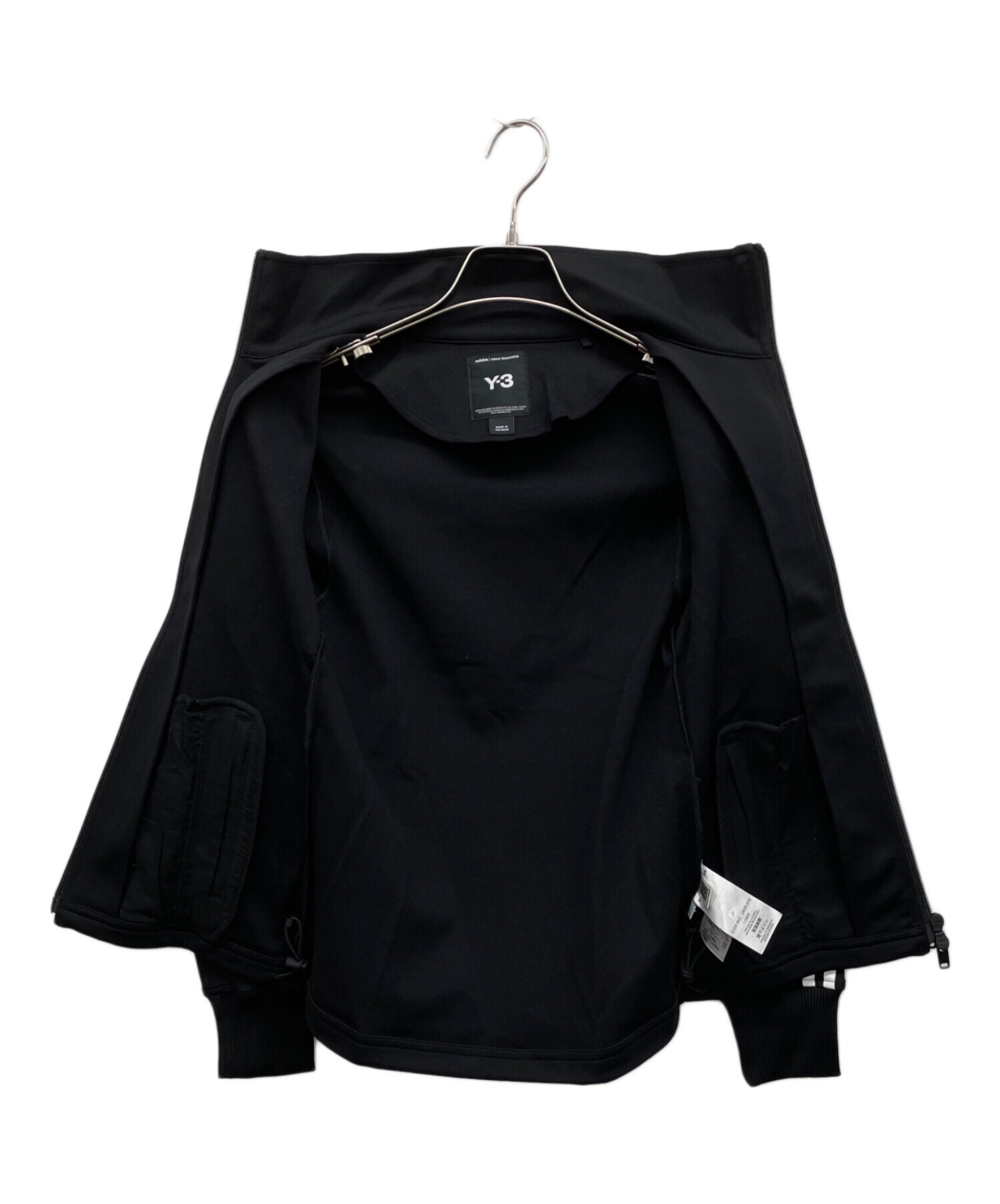中古・古着通販】Y-3 (ワイスリー) トラックジャケット ブラック