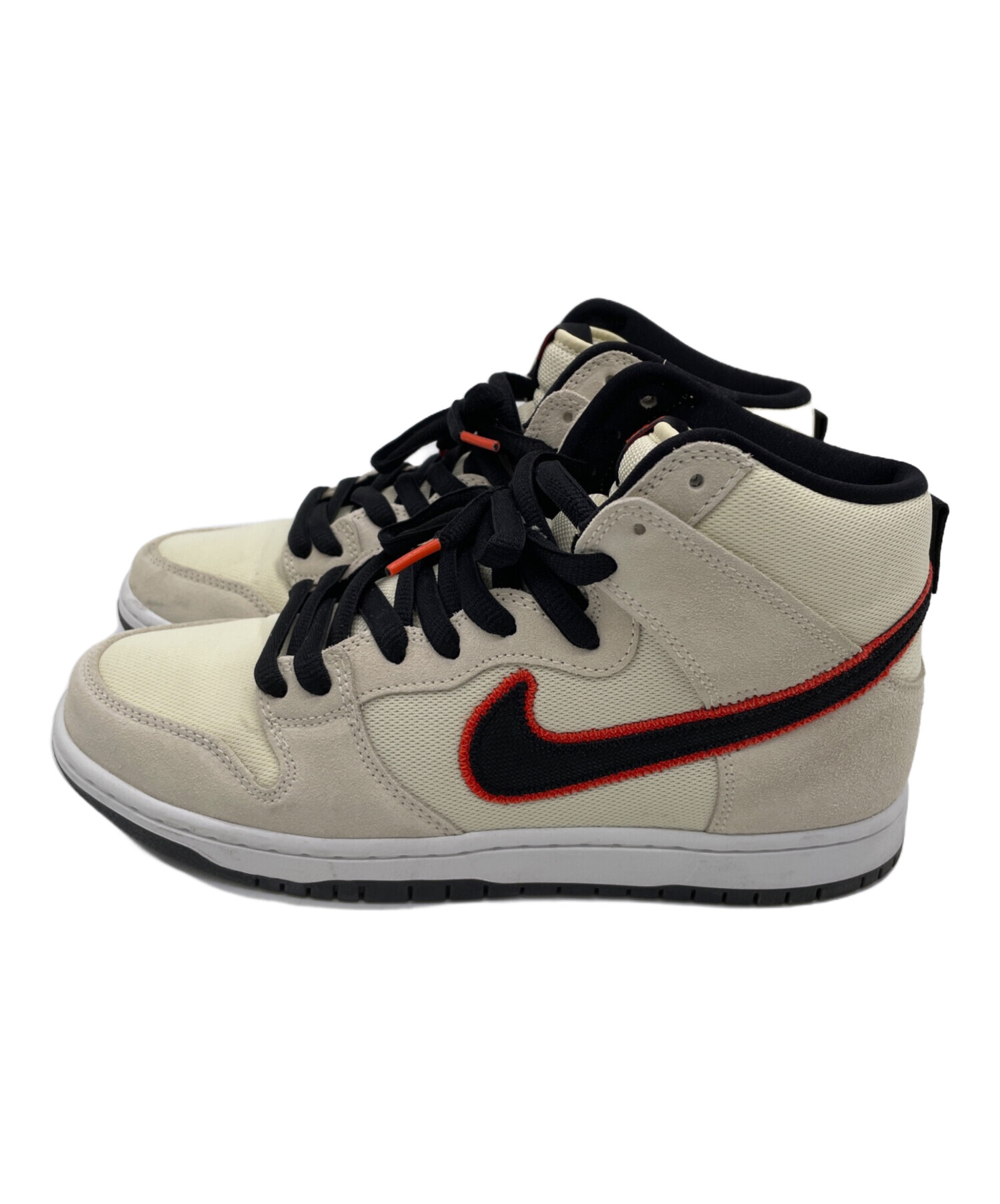 中古・古着通販】NIKE (ナイキ) SB DUNK HIGH PRO PRM ベージュ サイズ 
