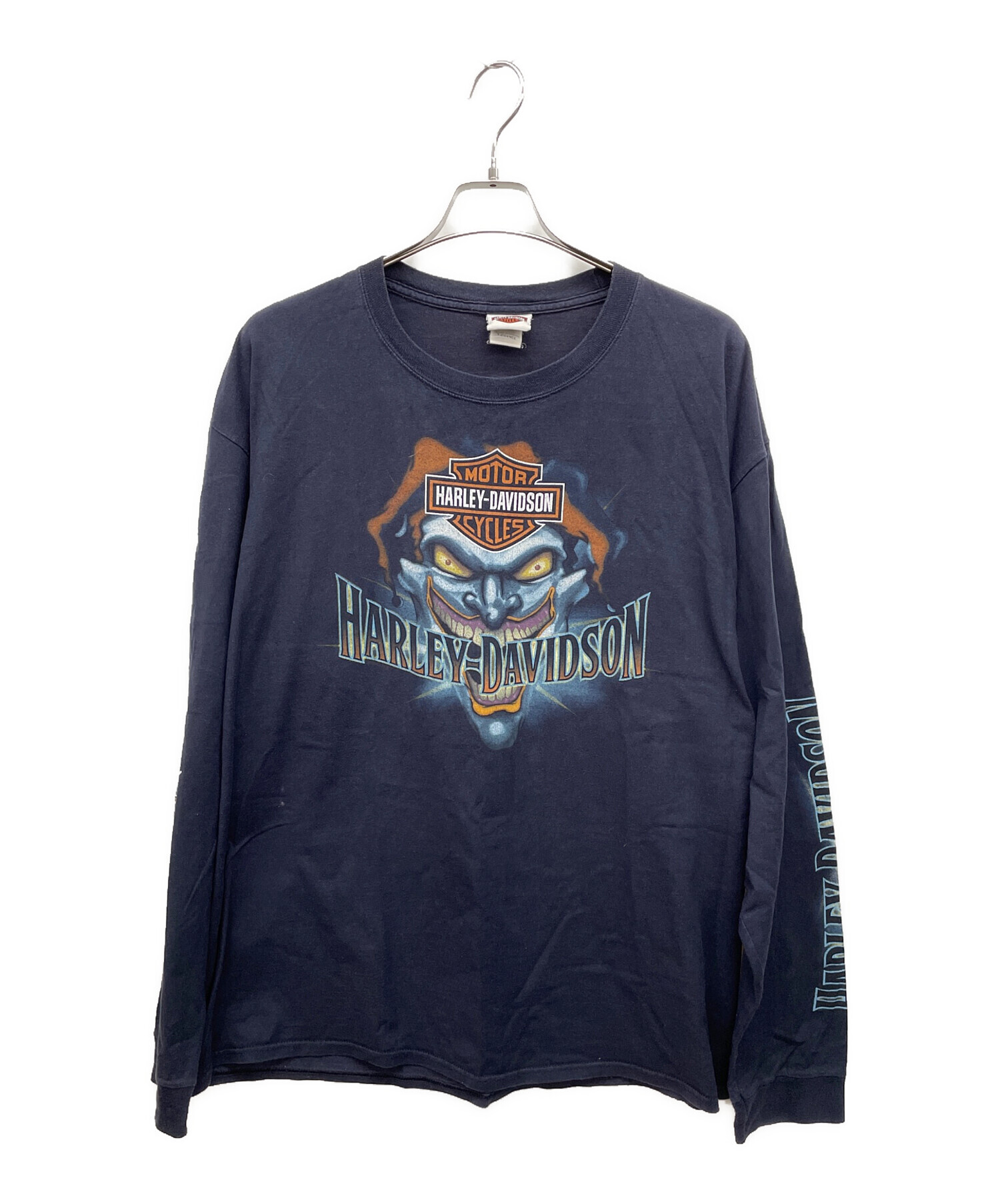 中古・古着通販】HARLEY-DAVIDSON (ハーレーダビッドソン) 長袖Tシャツ