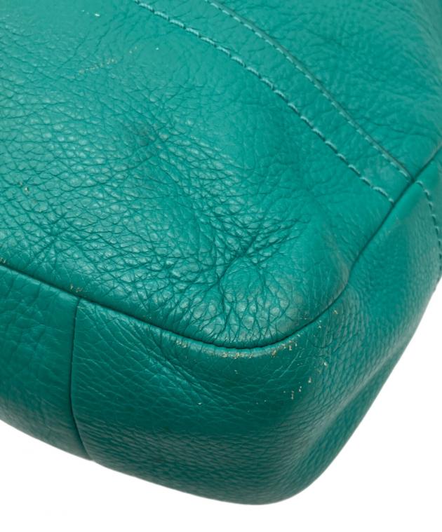 中古・古着通販】COACH (コーチ) ショルダーバッグ グリーン｜ブランド