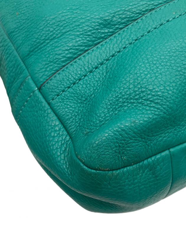 中古・古着通販】COACH (コーチ) ショルダーバッグ グリーン｜ブランド