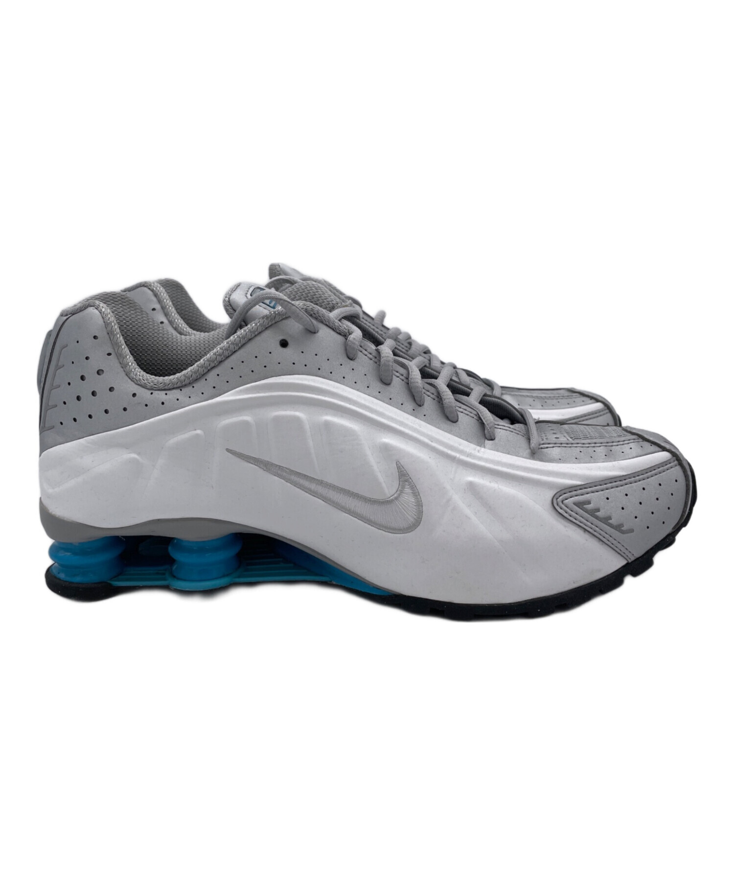 中古・古着通販】NIKE (ナイキ) SHOX R4 シルバー サイズ:29cm 