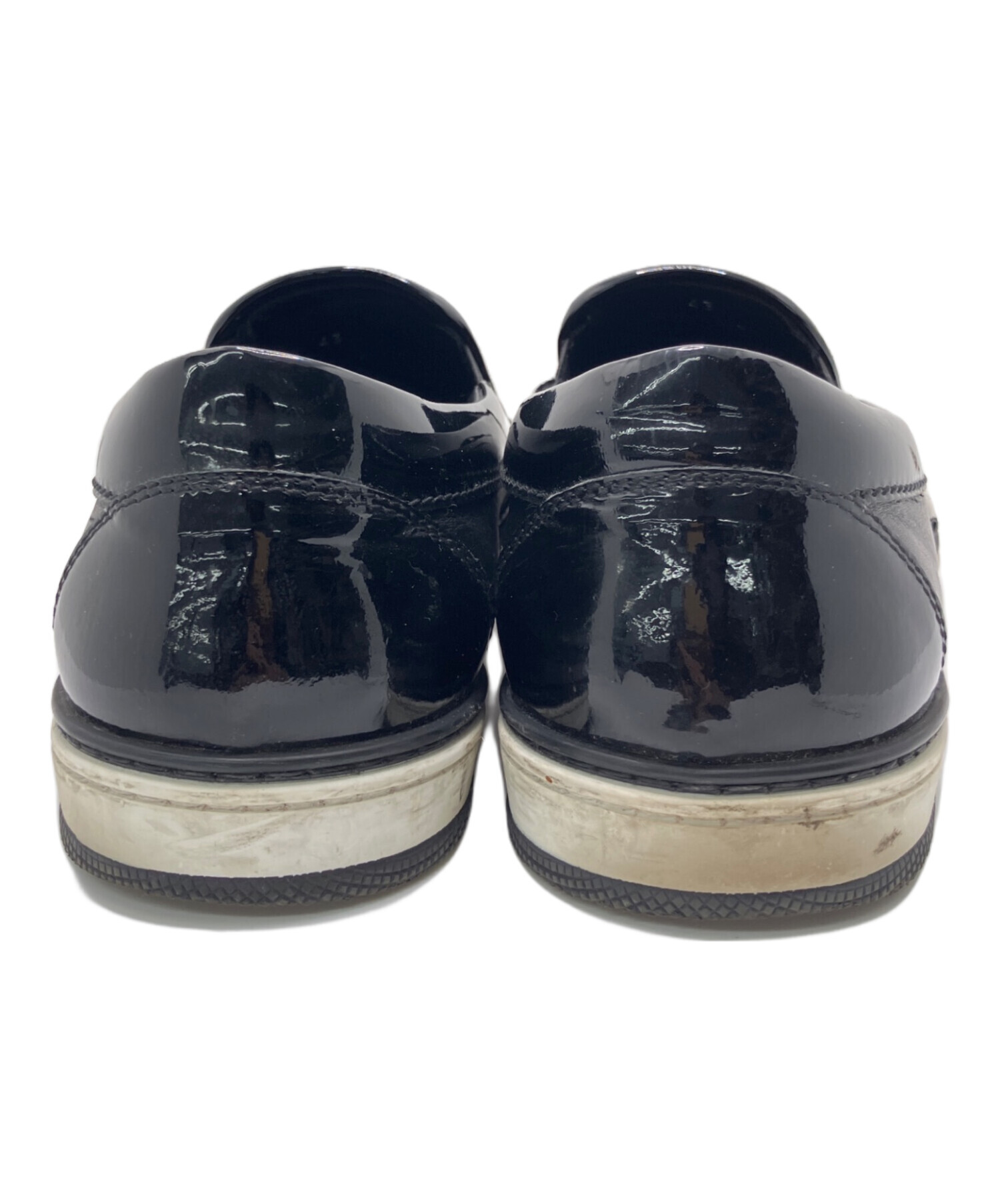 中古・古着通販】JIMMY CHOO (ジミーチュウ) スリッポン ブラック