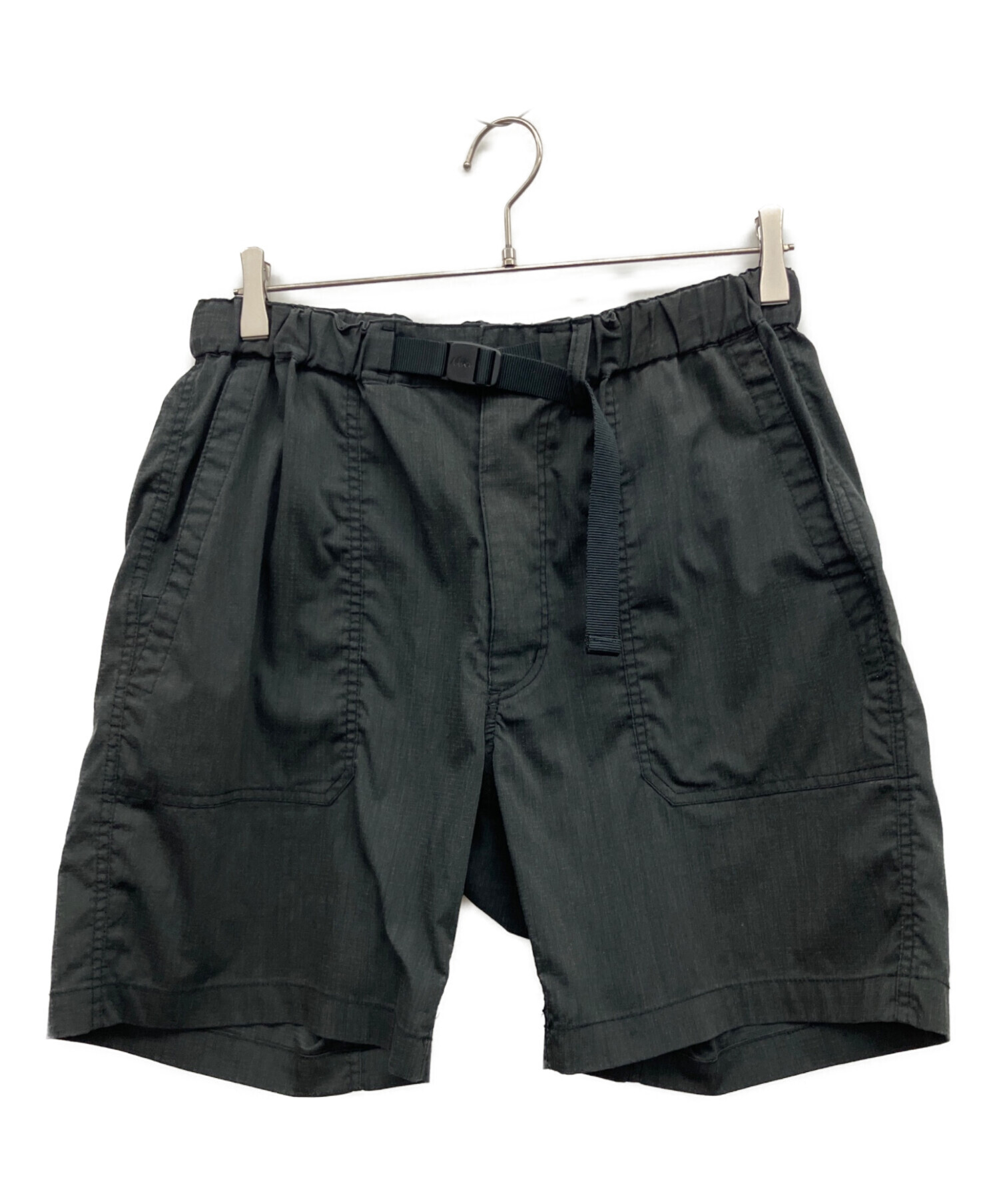 中古・古着通販】NANGA (ナンガ) ハーフパンツ ブラック サイズ:M