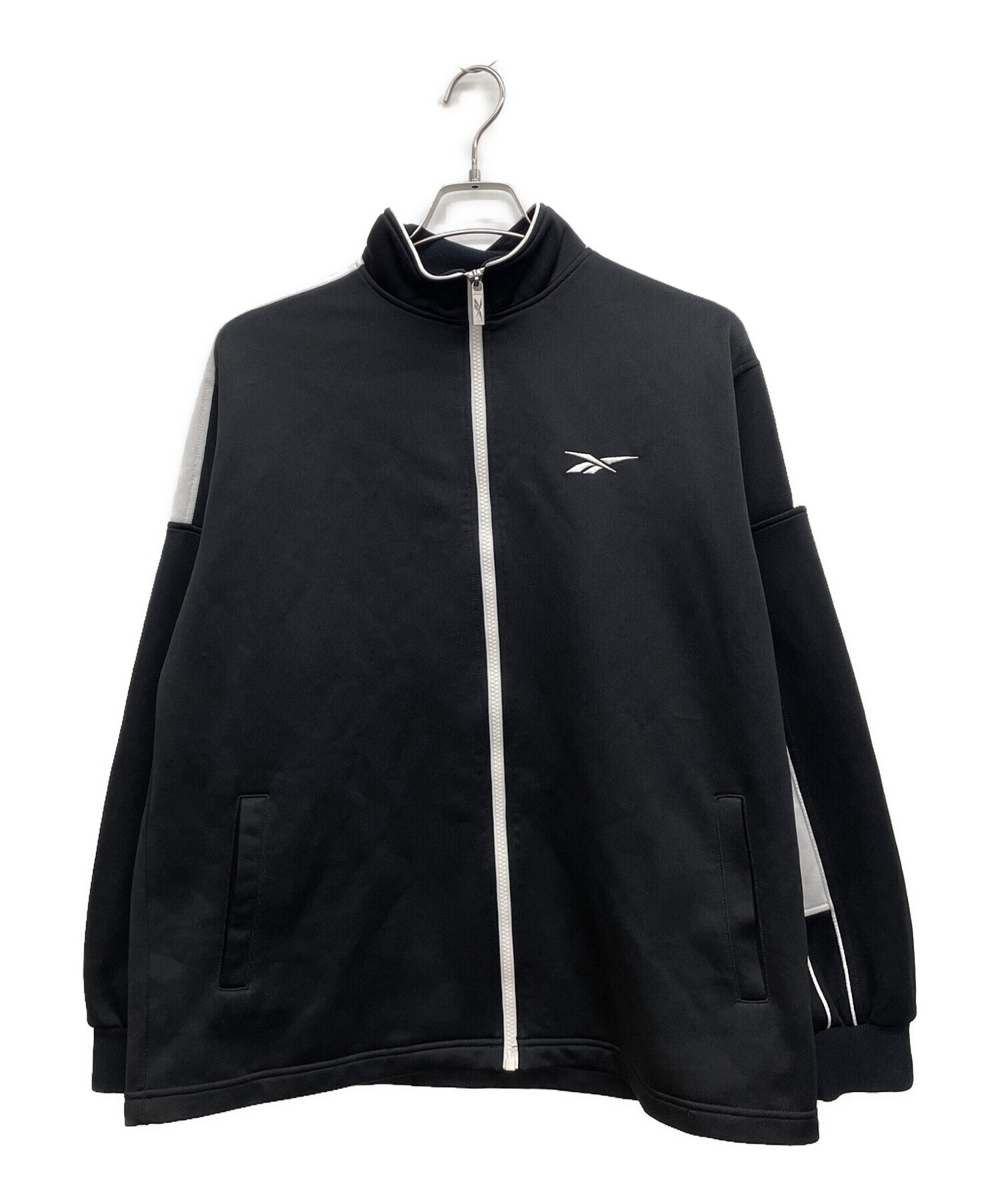 中古・古着通販】REEBOK (リーボック) トラックジャケット ブラック