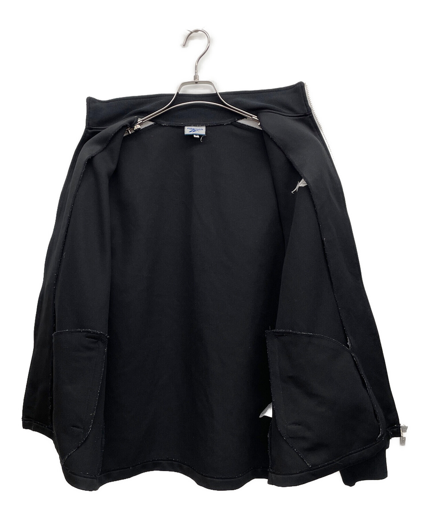 中古・古着通販】REEBOK (リーボック) トラックジャケット ブラック