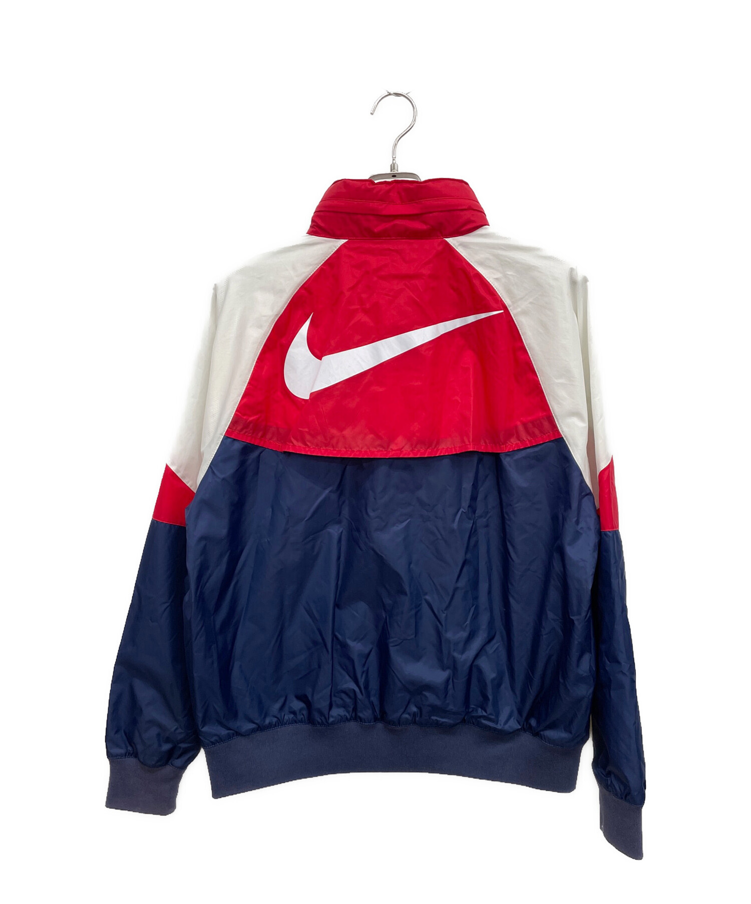 NIKE ナイキ 極美品　ナイロンジャケット　ロゴ　赤　バイカラー　完売品 NIKE ナイキ 極美品 ナイロンジャケット ロゴ 赤 バイカラー 完売品