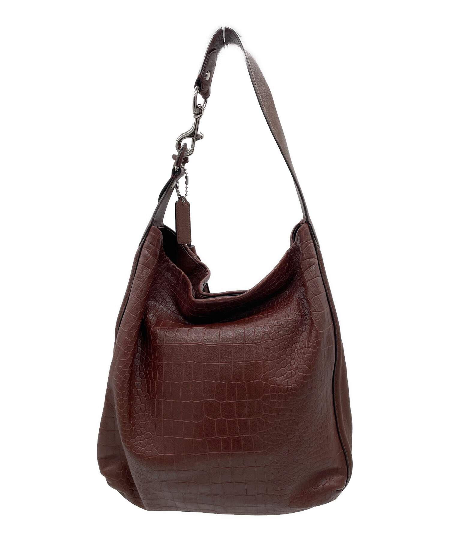 中古・古着通販】COACH (コーチ) ショルダーバッグ ブラウン｜ブランド