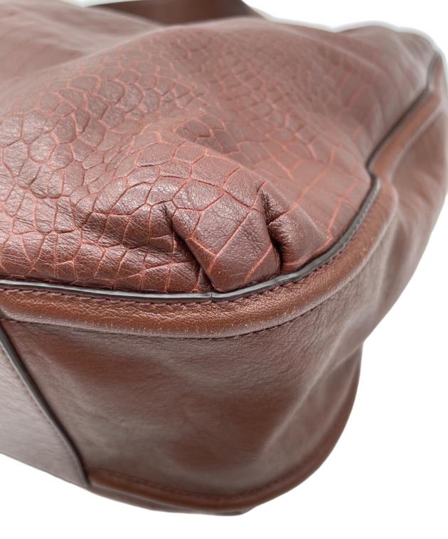 中古・古着通販】COACH (コーチ) ショルダーバッグ ブラウン｜ブランド 