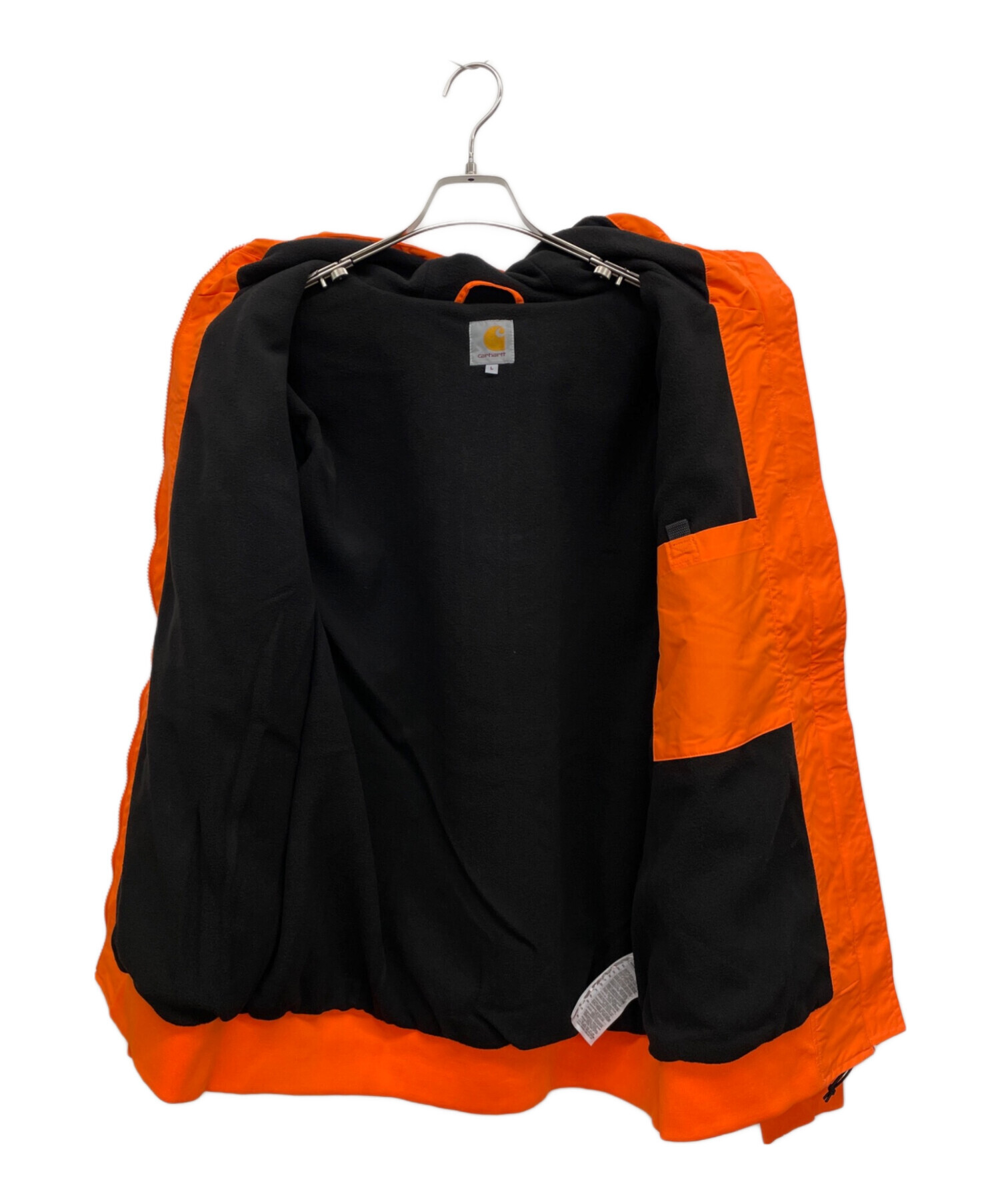 中古・古着通販】CarHartt (カーハート) ジャケット オレンジ サイズ:L 中古・古着通販】CarHartt (カーハート) ジャケット オレンジ サイズ:L