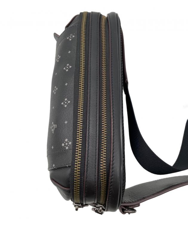 y*o様 コーチ　ボディバック　未使用品 中古・古着通販】COACH (コーチ) ボディーバッグ ブラック｜ブランド