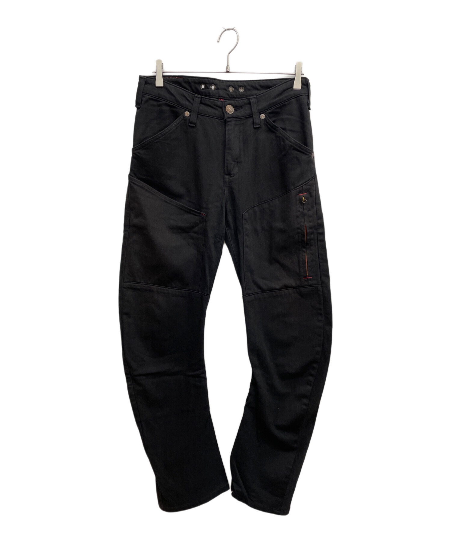 EDWIN 56design ブラック 中古・古着通販】EDWIN (エドウィン) 56design (56デザイン) パンツ