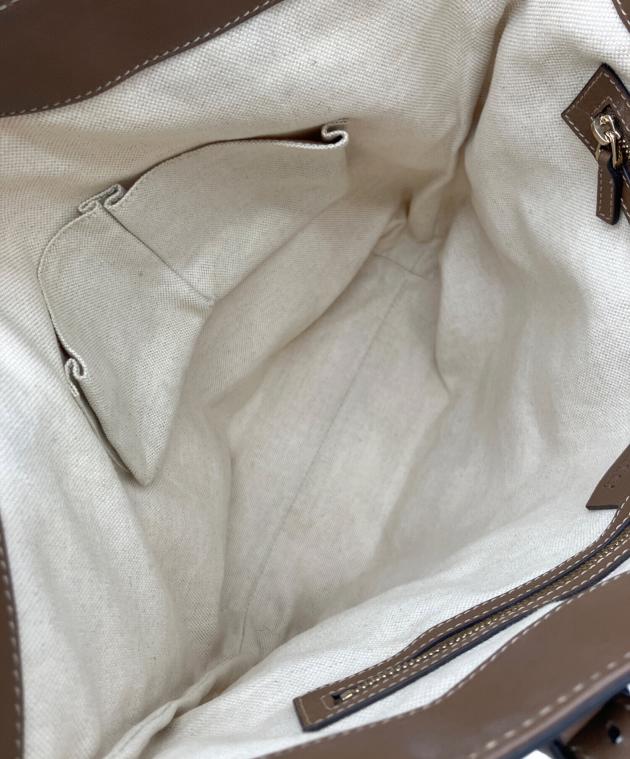 中古・古着通販】GUCCI (グッチ) GGスプリームトートバッグ アイボリー