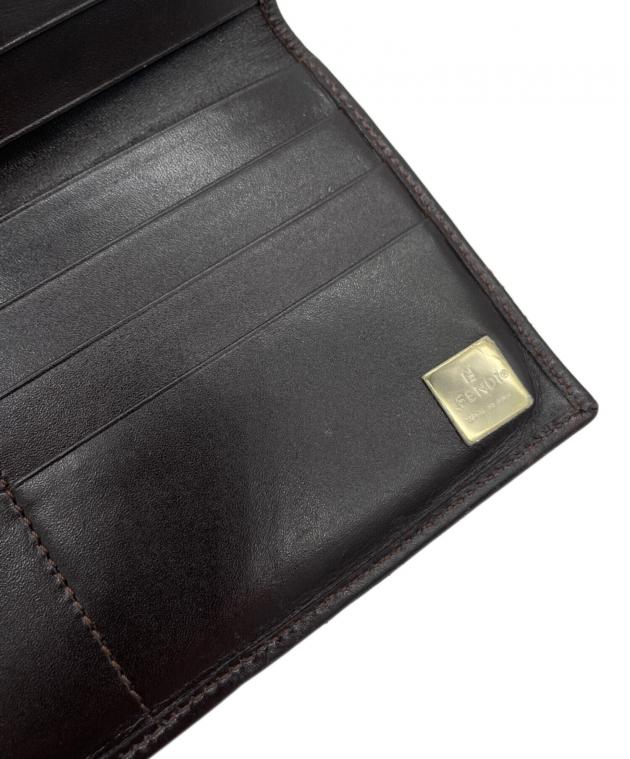 中古・古着通販】FENDI (フェンディ) 長財布 ブラウン｜ブランド・古着