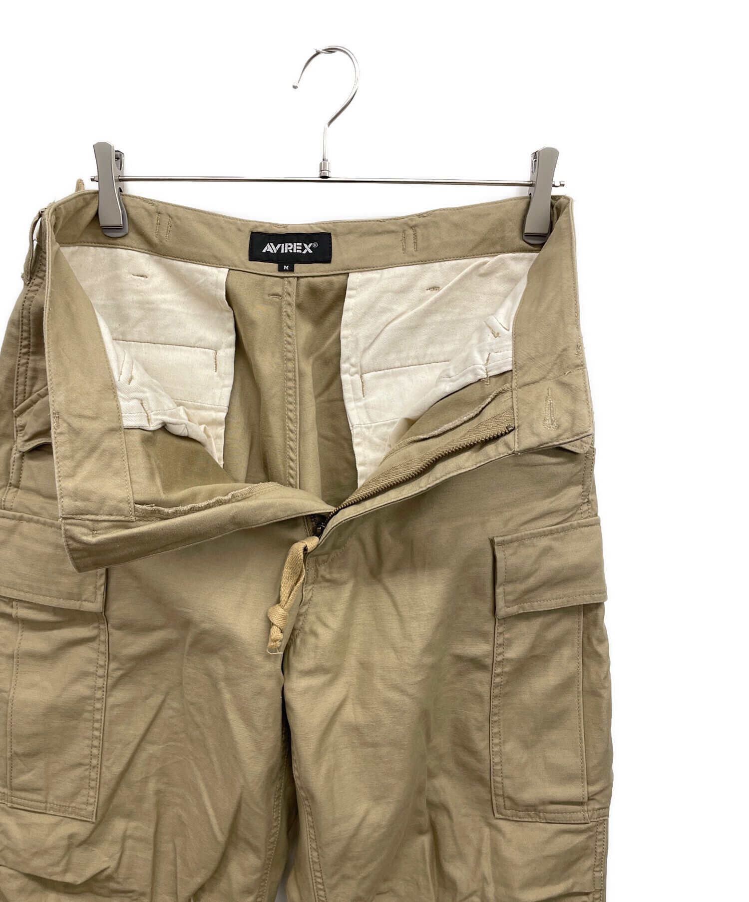 AVIREX カーゴパンツ　ベージュ　新品未着用品　2XL AVIREX（アヴィレックス） アビレックス カーゴパンツ ファティーグ