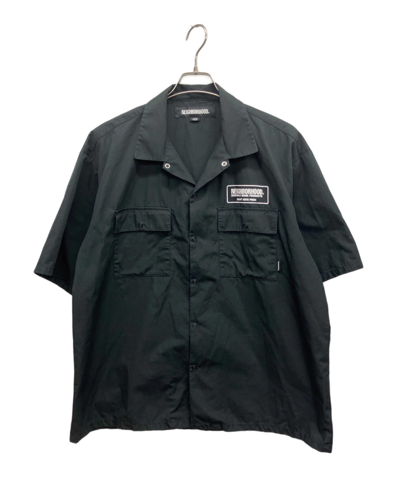 NEIGHBORHOOD ネイバーフッド 22 ss 半袖シャツ 中古・古着通販】NEIGHBORHOOD (ネイバーフッド) 半袖シャツ ブラック