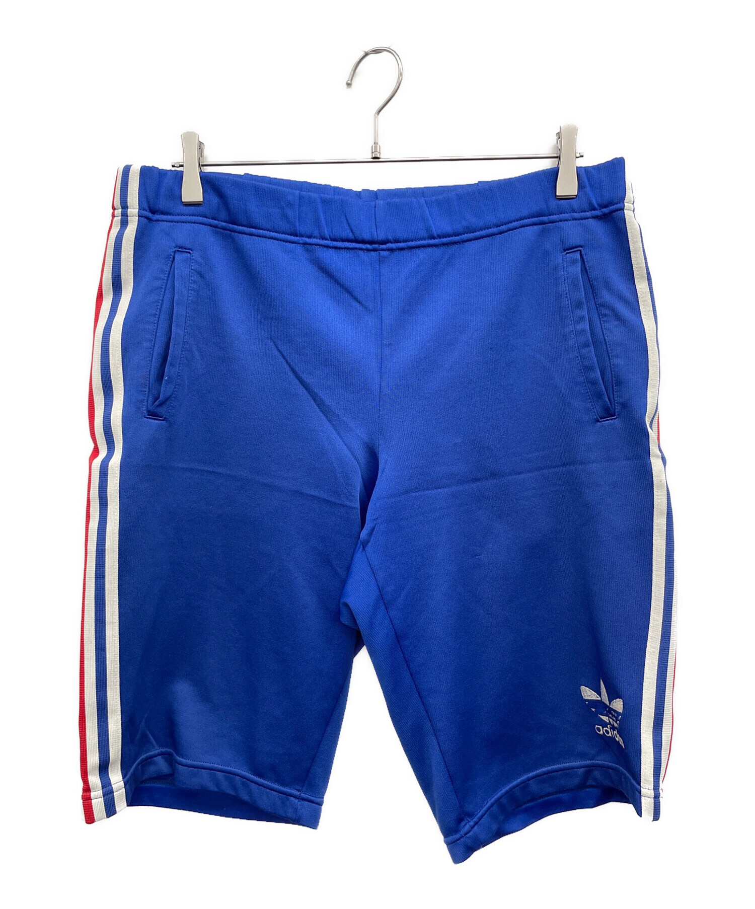 中古・古着通販】adidas (アディダス) ハーフパンツ ネイビー サイズ:O 
