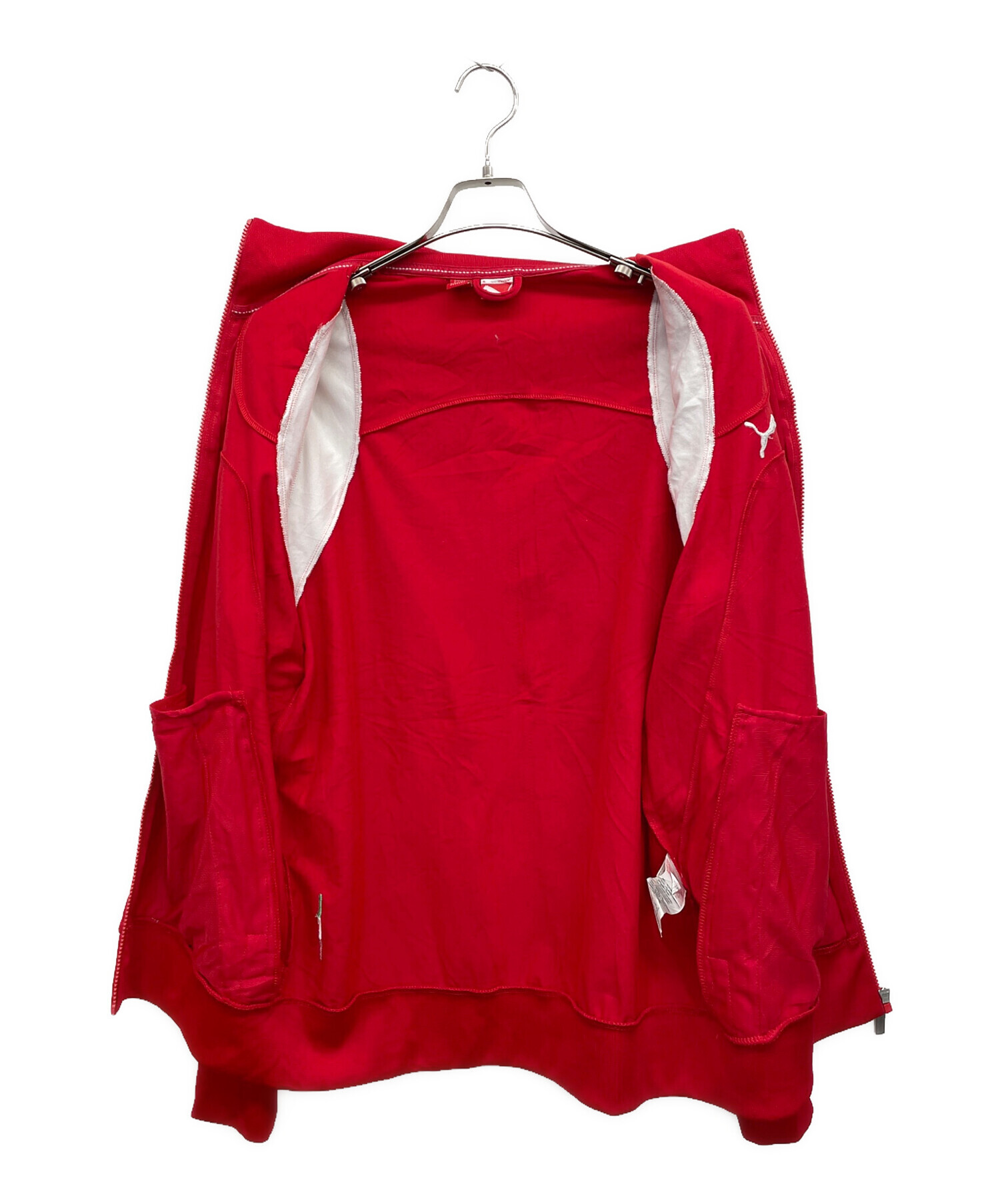 中古・古着通販】PUMA (プーマ) トラックジャケット レッド サイズ:XL 