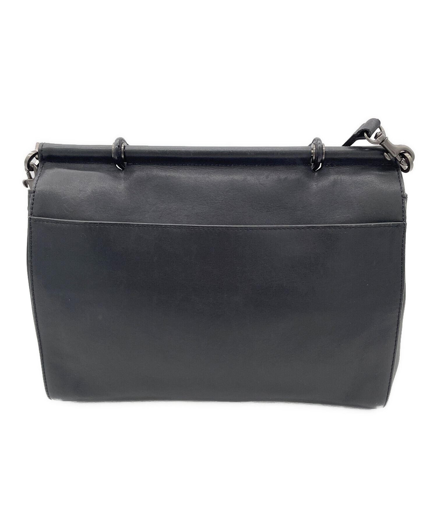 中古・古着通販】COACH (コーチ) ショルダーバッグ ブラック｜ブランド